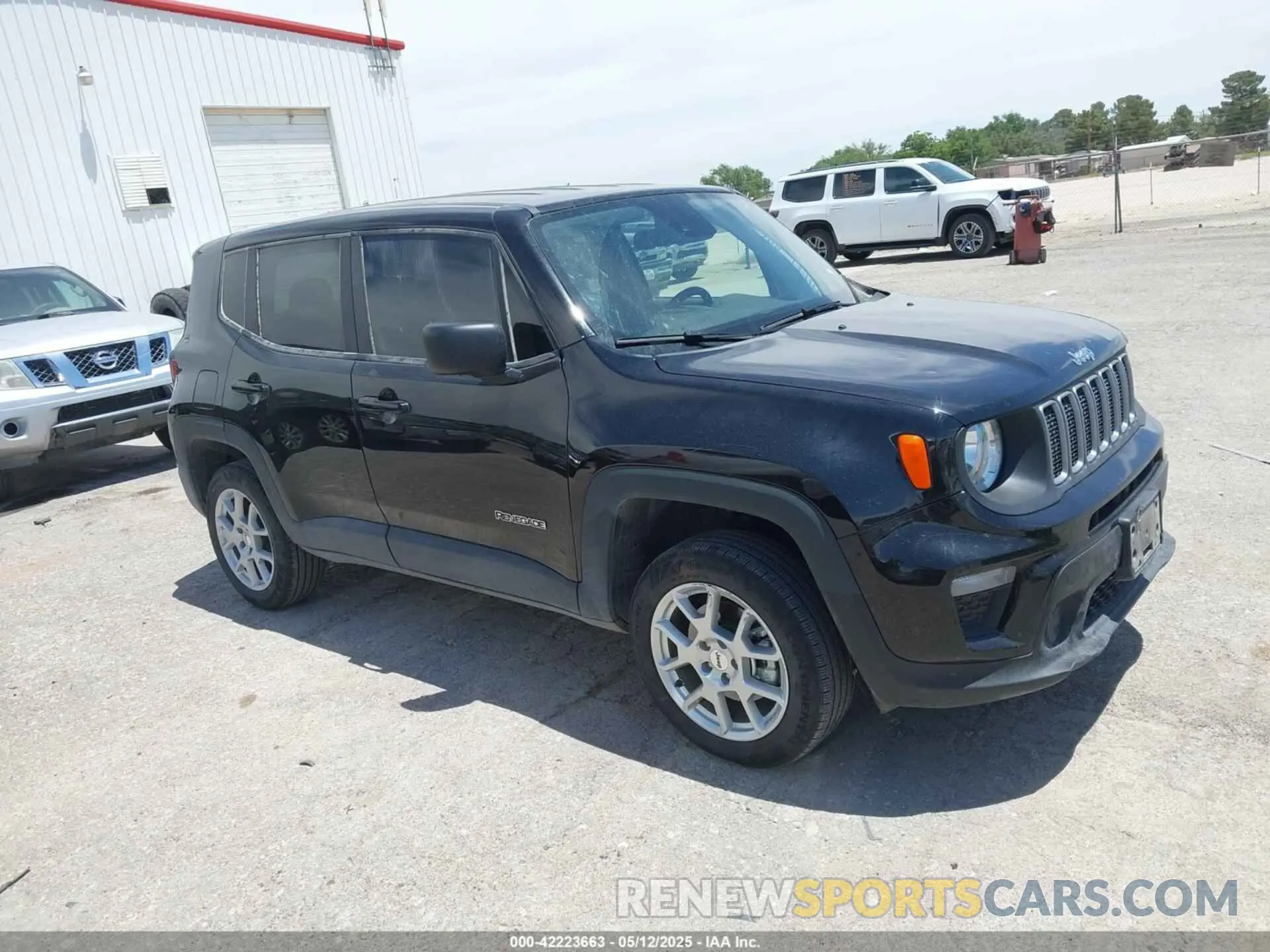13 Photograph of a damaged car ZACNJDB17PPP70052 JEEP RENEGADE 2023
