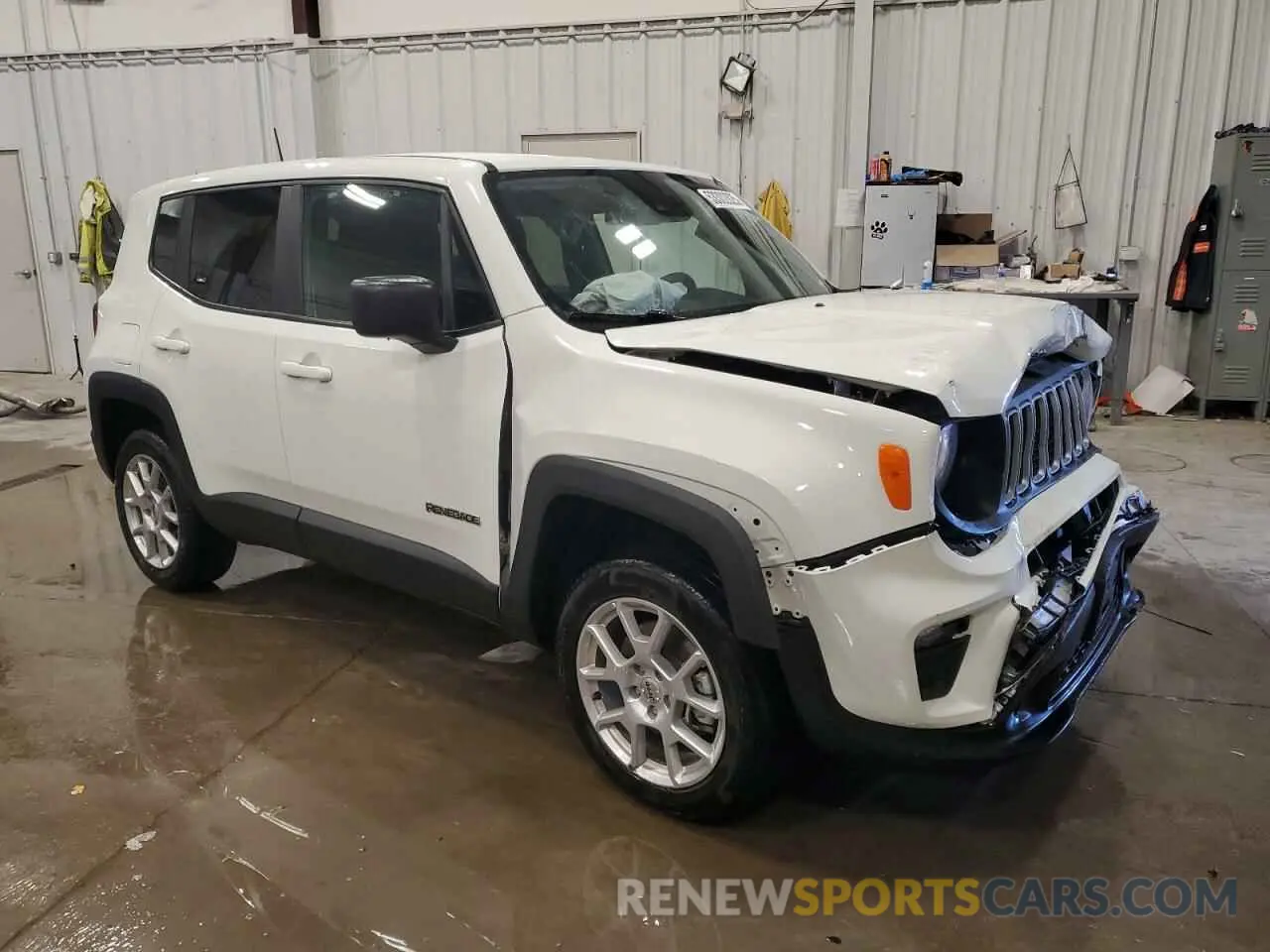 4 Photograph of a damaged car ZACNJDB17PPP71055 JEEP RENEGADE 2023