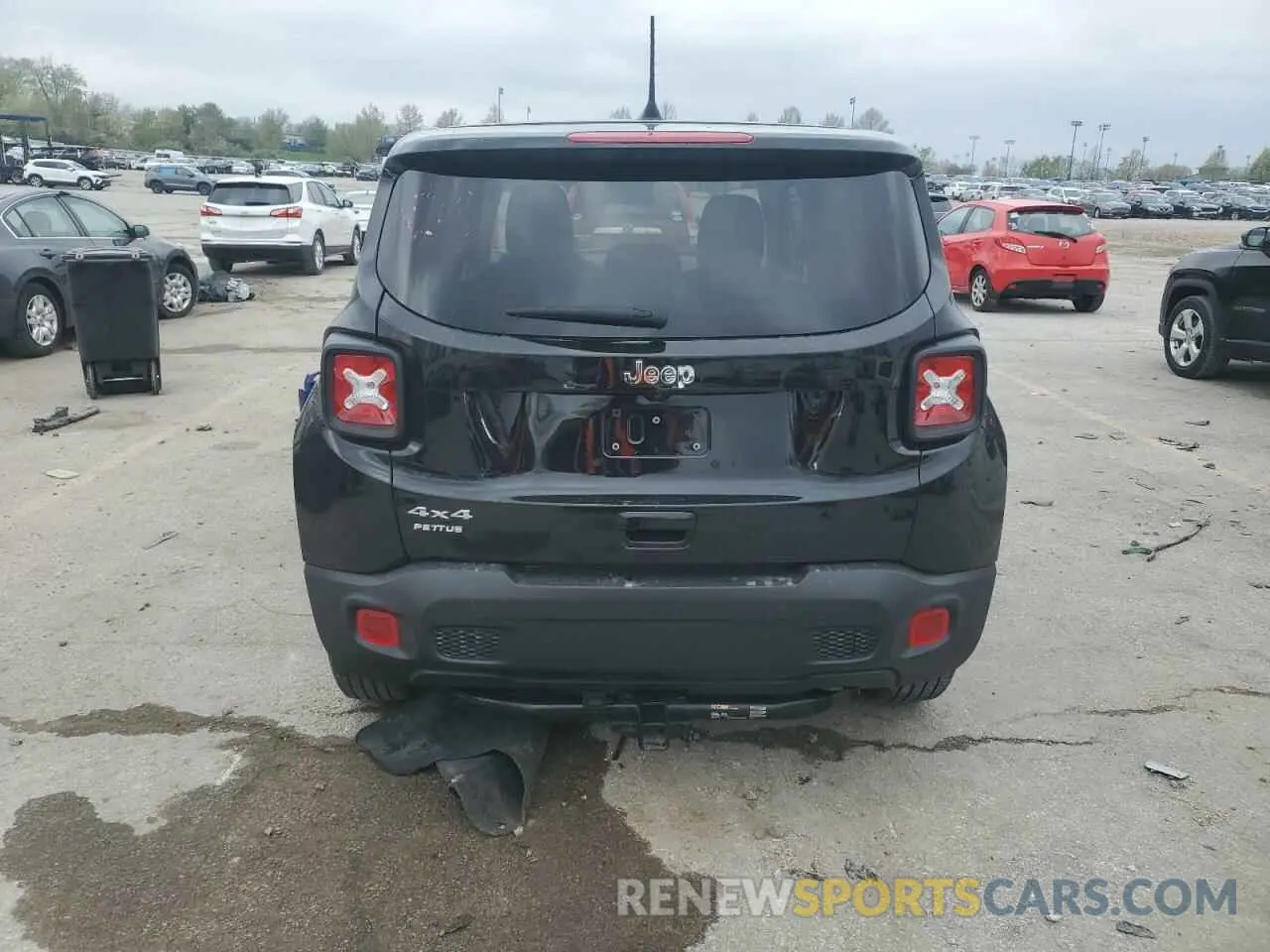 6 Photograph of a damaged car ZACNJDB18PPP36797 JEEP RENEGADE 2023