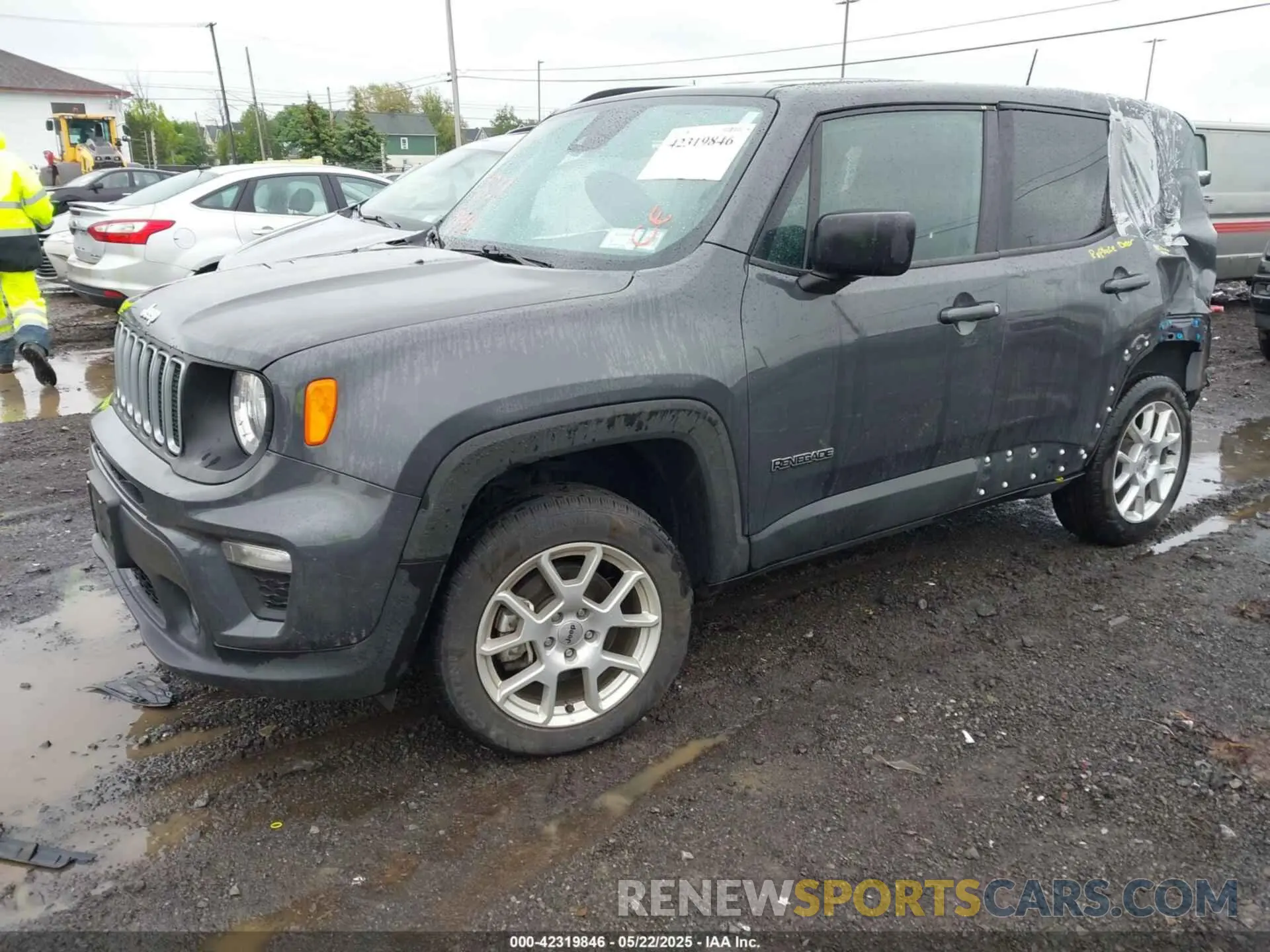 2 Photograph of a damaged car ZACNJDB18PPP62252 JEEP RENEGADE 2023