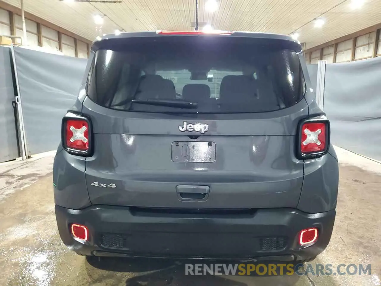 6 Photograph of a damaged car ZACNJDB18PPP65815 JEEP RENEGADE 2023