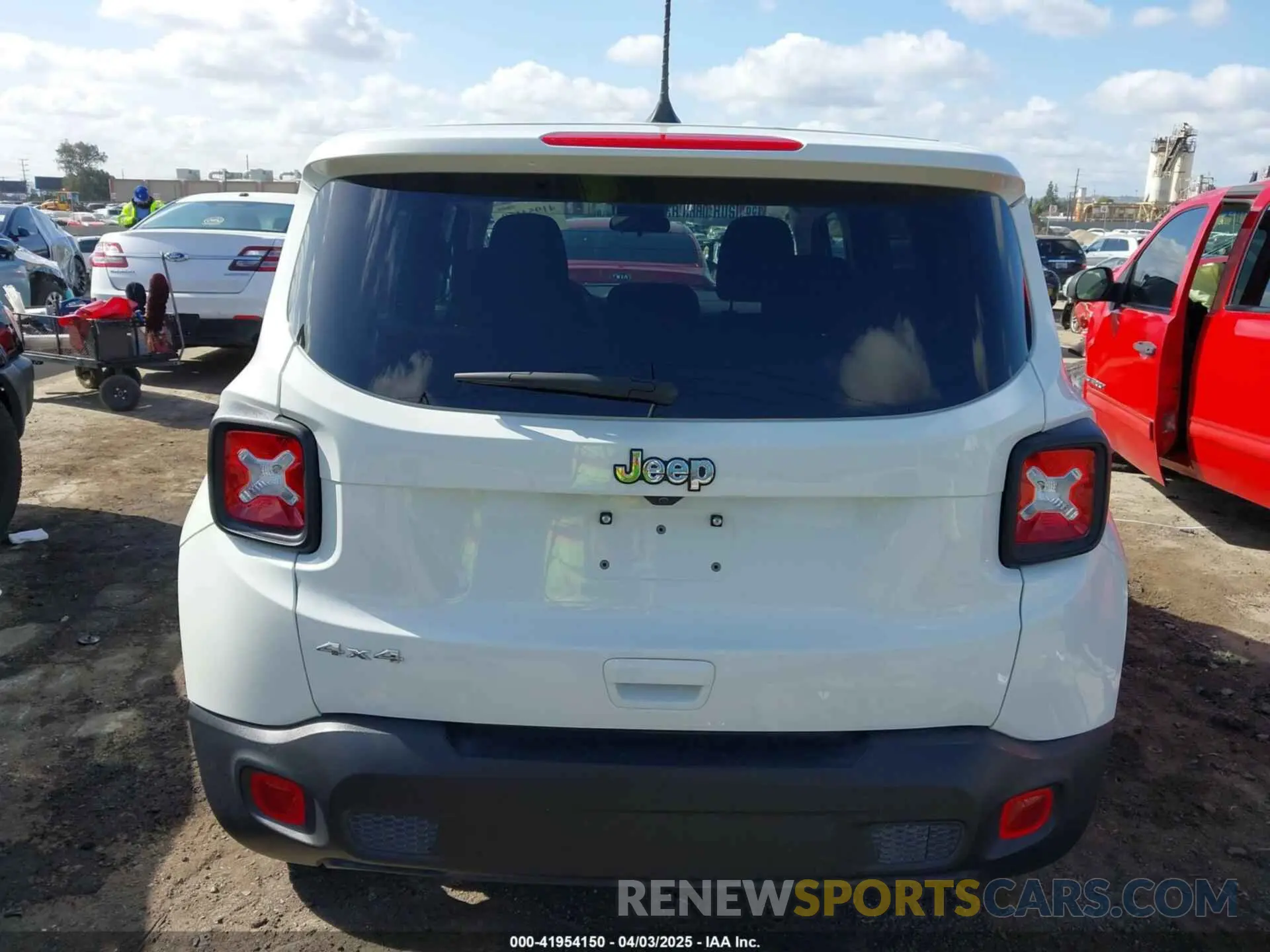 16 Photograph of a damaged car ZACNJDB18PPP67161 JEEP RENEGADE 2023
