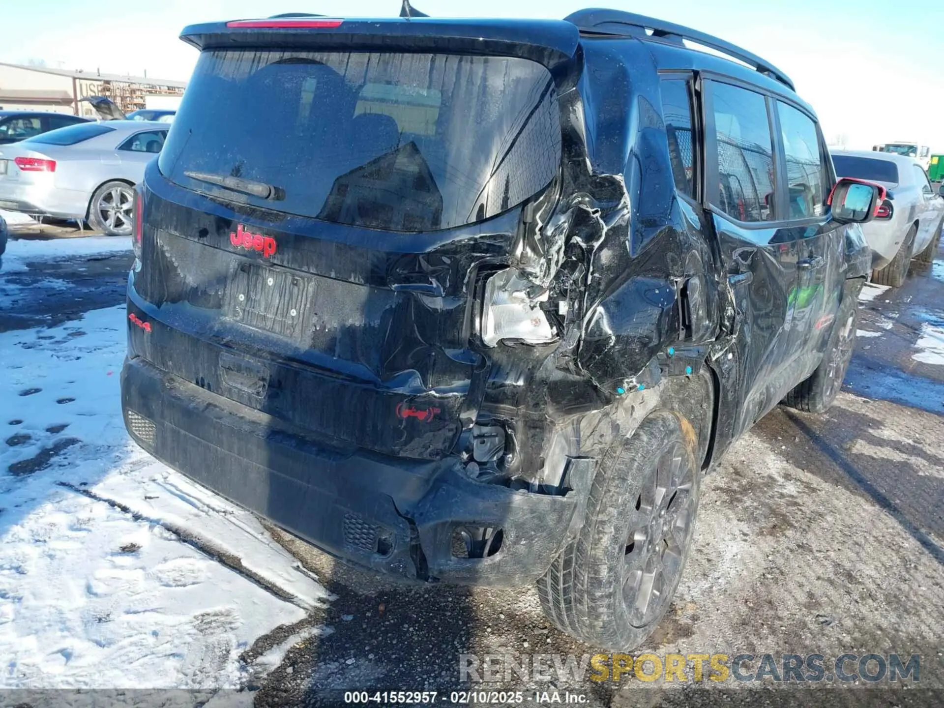 4 Photograph of a damaged car ZACNJDB19PPP34881 JEEP RENEGADE 2023