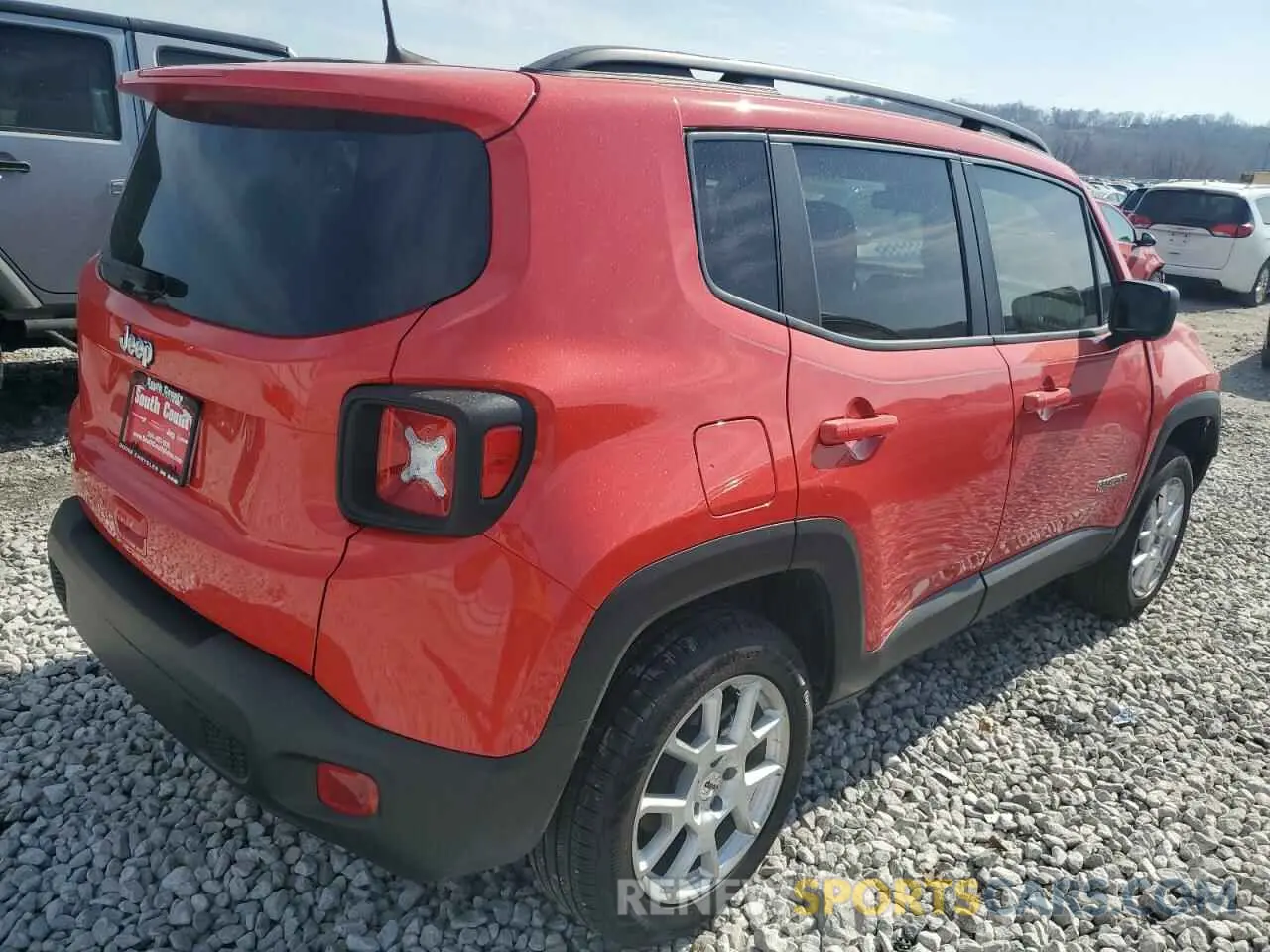 3 Photograph of a damaged car ZACNJDB19PPP58114 JEEP RENEGADE 2023