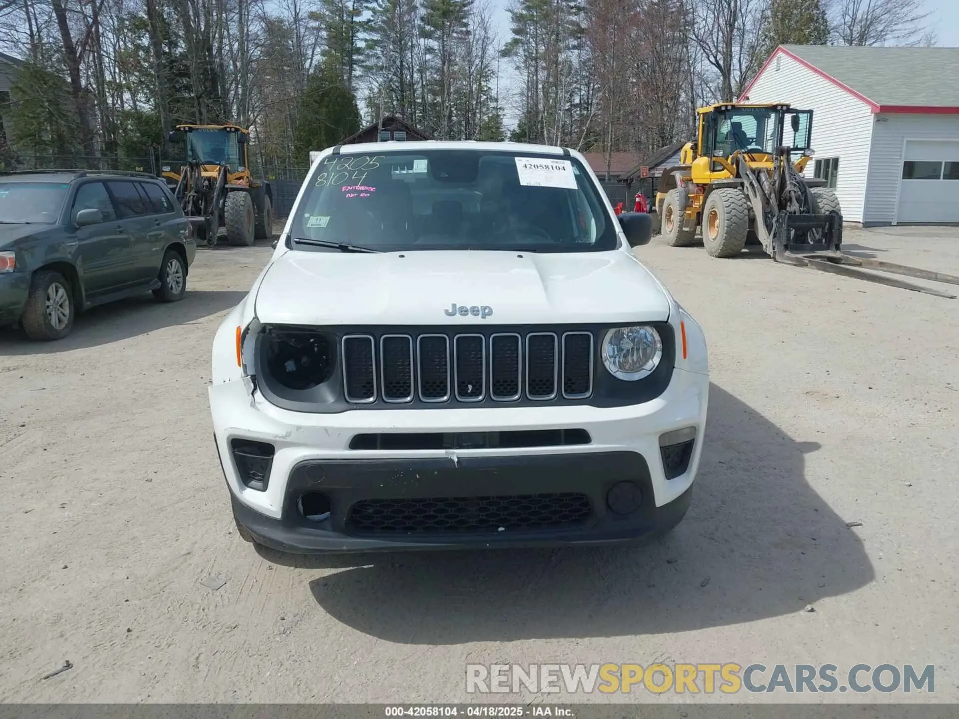 12 Photograph of a damaged car ZACNJDB19PPP67153 JEEP RENEGADE 2023