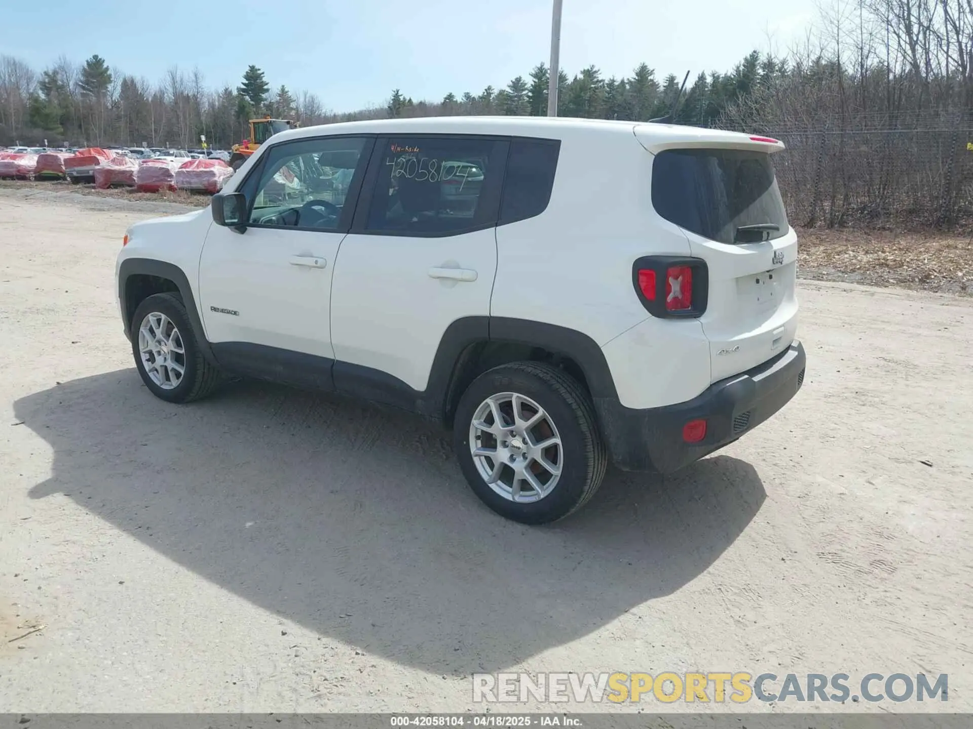 3 Photograph of a damaged car ZACNJDB19PPP67153 JEEP RENEGADE 2023