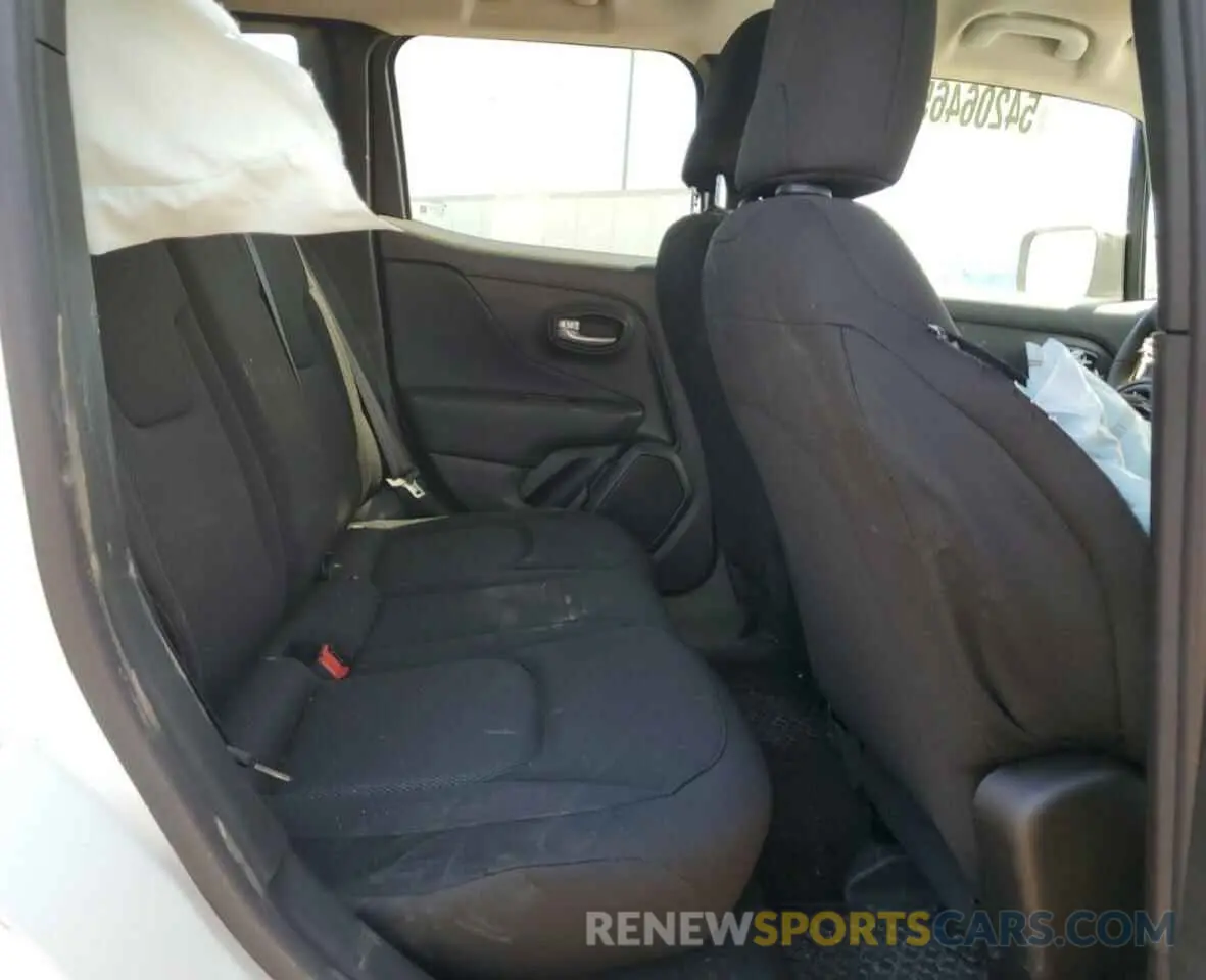 10 Photograph of a damaged car ZACNJDB19PPP68772 JEEP RENEGADE 2023