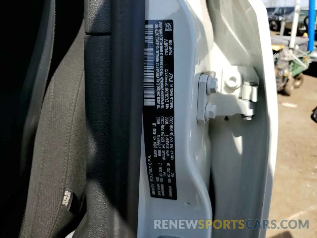 12 Photograph of a damaged car ZACNJDB19PPP68772 JEEP RENEGADE 2023