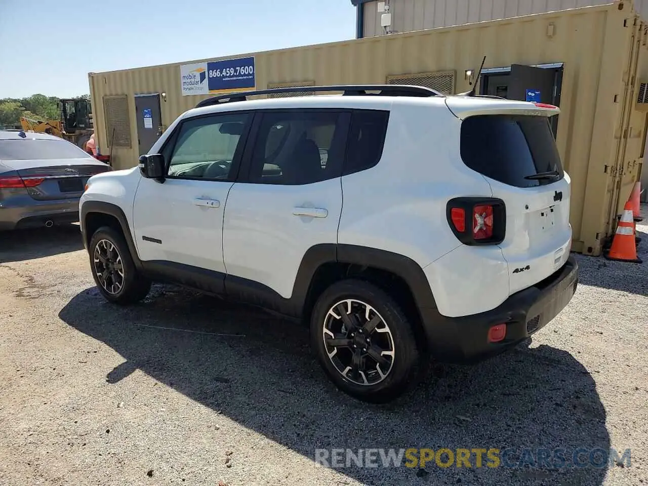 2 Photograph of a damaged car ZACNJDB19PPP72126 JEEP RENEGADE 2023