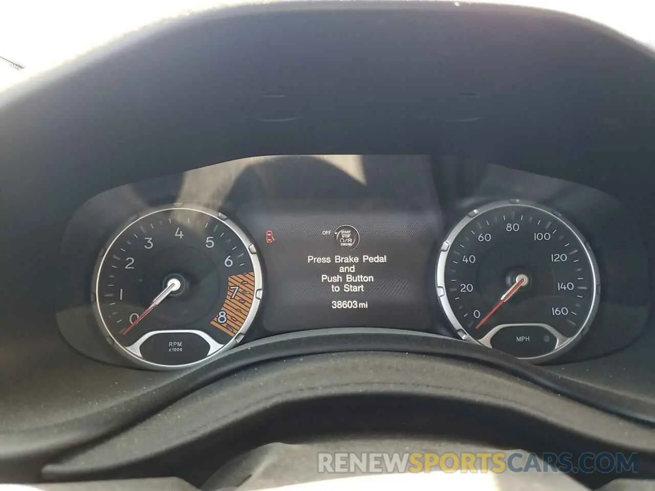 9 Photograph of a damaged car ZACNJDB19PPP72126 JEEP RENEGADE 2023