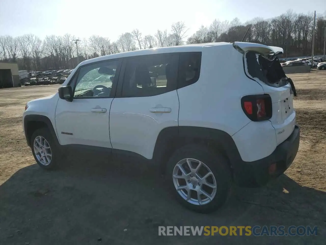 2 Photograph of a damaged car ZACNJDB1XPPP14431 JEEP RENEGADE 2023