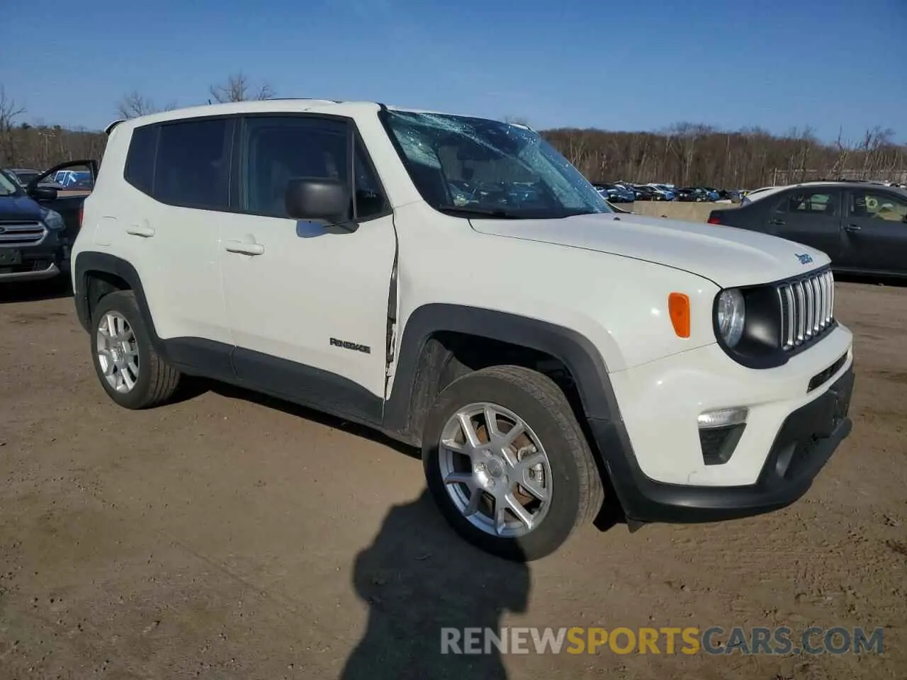4 Photograph of a damaged car ZACNJDB1XPPP14431 JEEP RENEGADE 2023