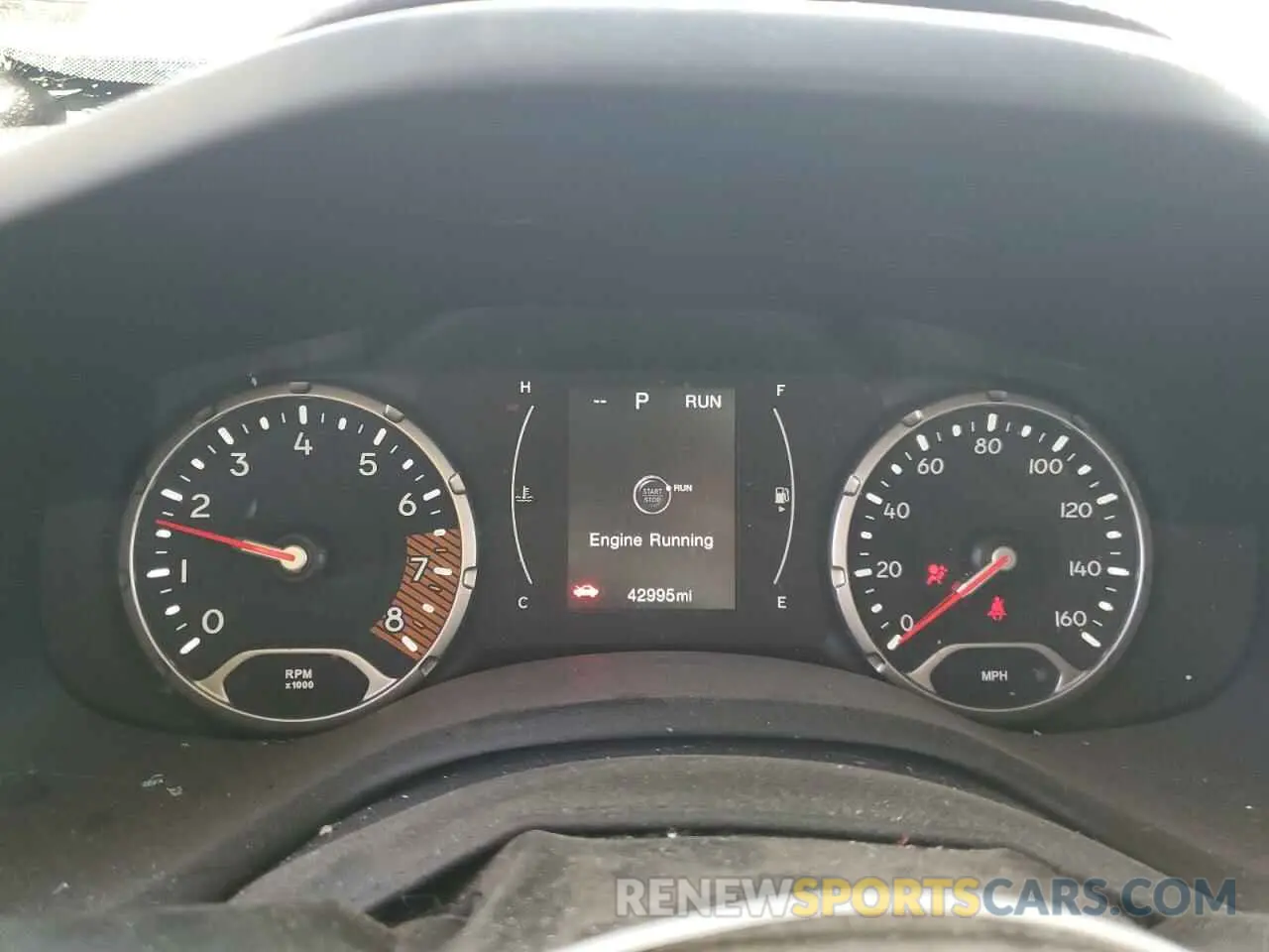 9 Photograph of a damaged car ZACNJDB1XPPP14431 JEEP RENEGADE 2023