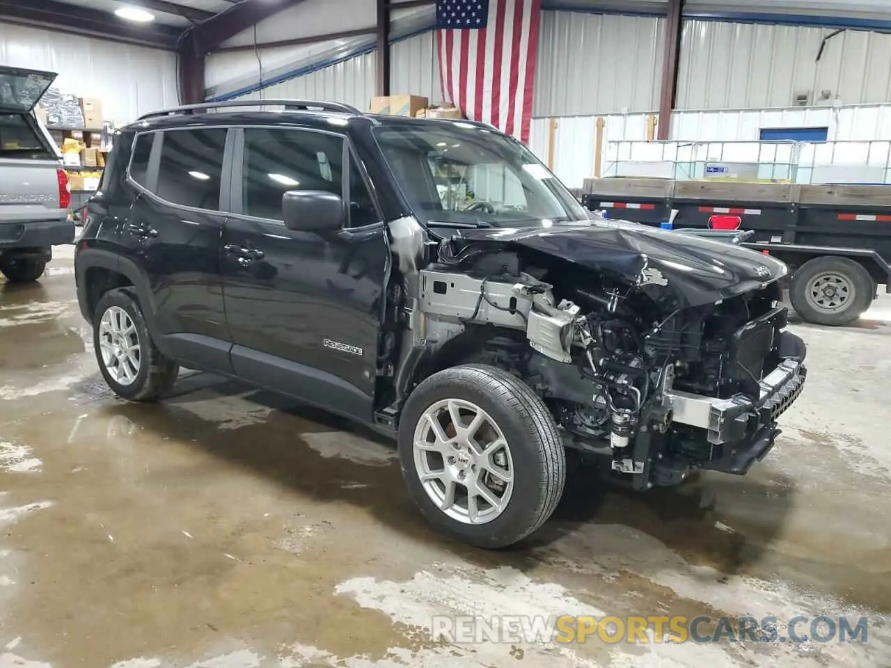 4 Photograph of a damaged car ZACNJDB1XPPP40897 JEEP RENEGADE 2023