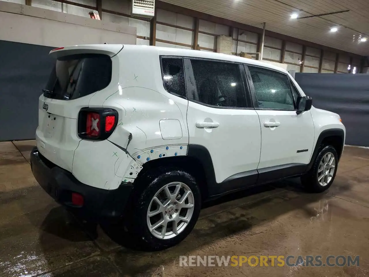 3 Photograph of a damaged car ZACNJDB1XPPP68506 JEEP RENEGADE 2023