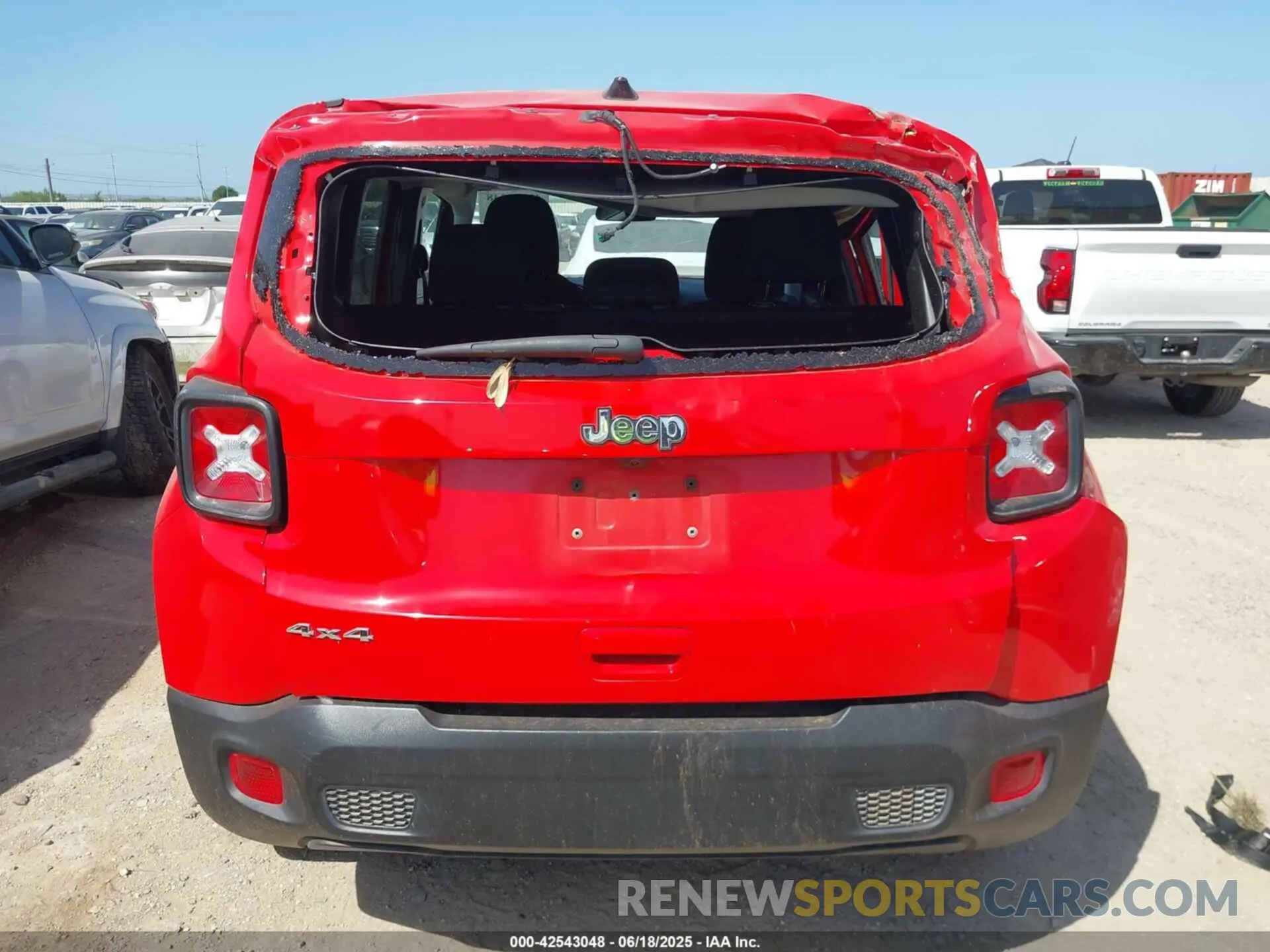 16 Photograph of a damaged car ZACNJDB1XPPP68568 JEEP RENEGADE 2023