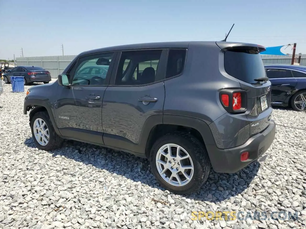 2 Photograph of a damaged car ZACNJDB1XPPP70353 JEEP RENEGADE 2023