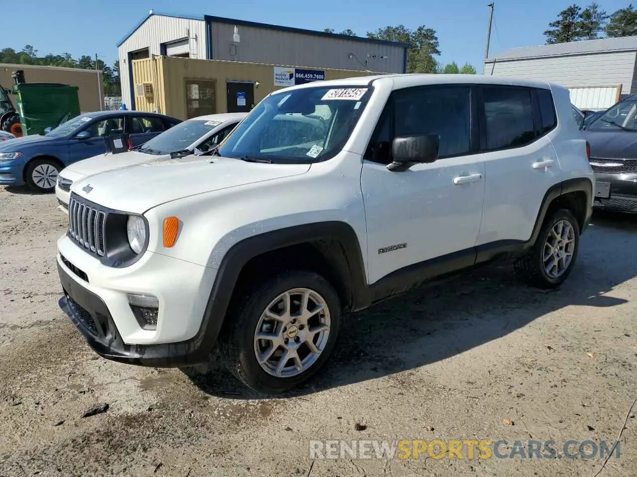 1 Photograph of a damaged car ZACNJDB1XPPP70627 JEEP RENEGADE 2023
