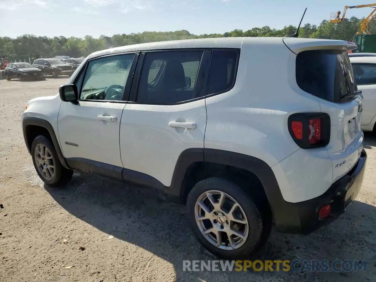 2 Photograph of a damaged car ZACNJDB1XPPP70627 JEEP RENEGADE 2023