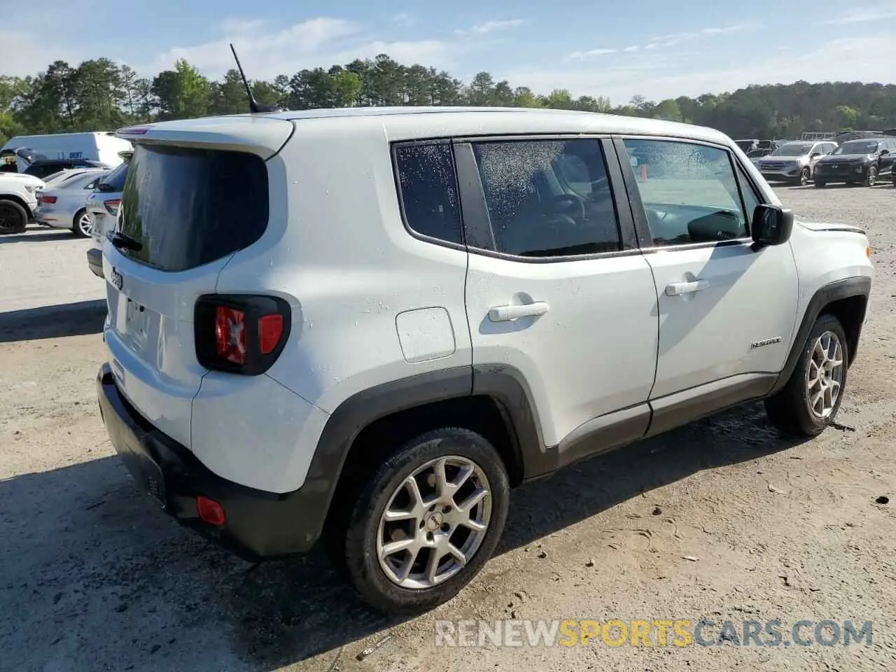 3 Photograph of a damaged car ZACNJDB1XPPP70627 JEEP RENEGADE 2023