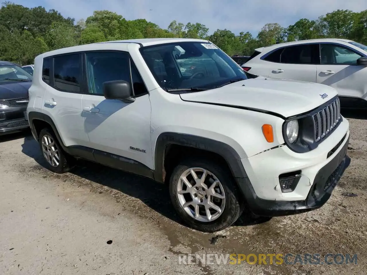 4 Photograph of a damaged car ZACNJDB1XPPP70627 JEEP RENEGADE 2023