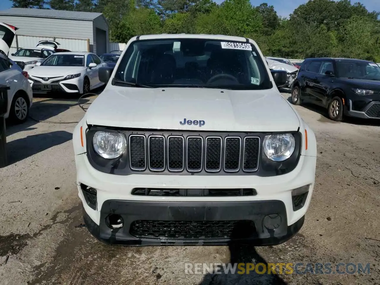 5 Photograph of a damaged car ZACNJDB1XPPP70627 JEEP RENEGADE 2023