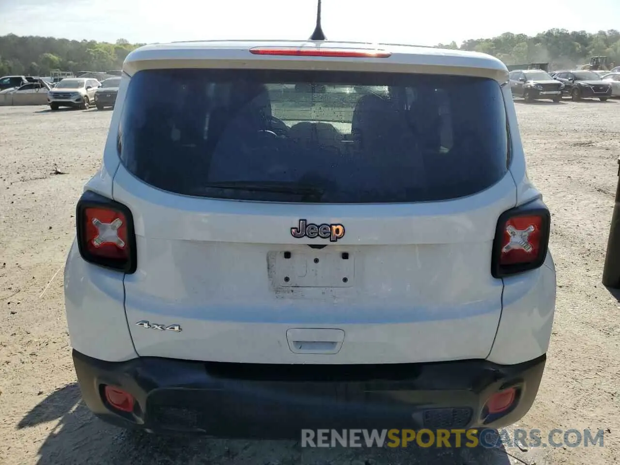 6 Photograph of a damaged car ZACNJDB1XPPP70627 JEEP RENEGADE 2023