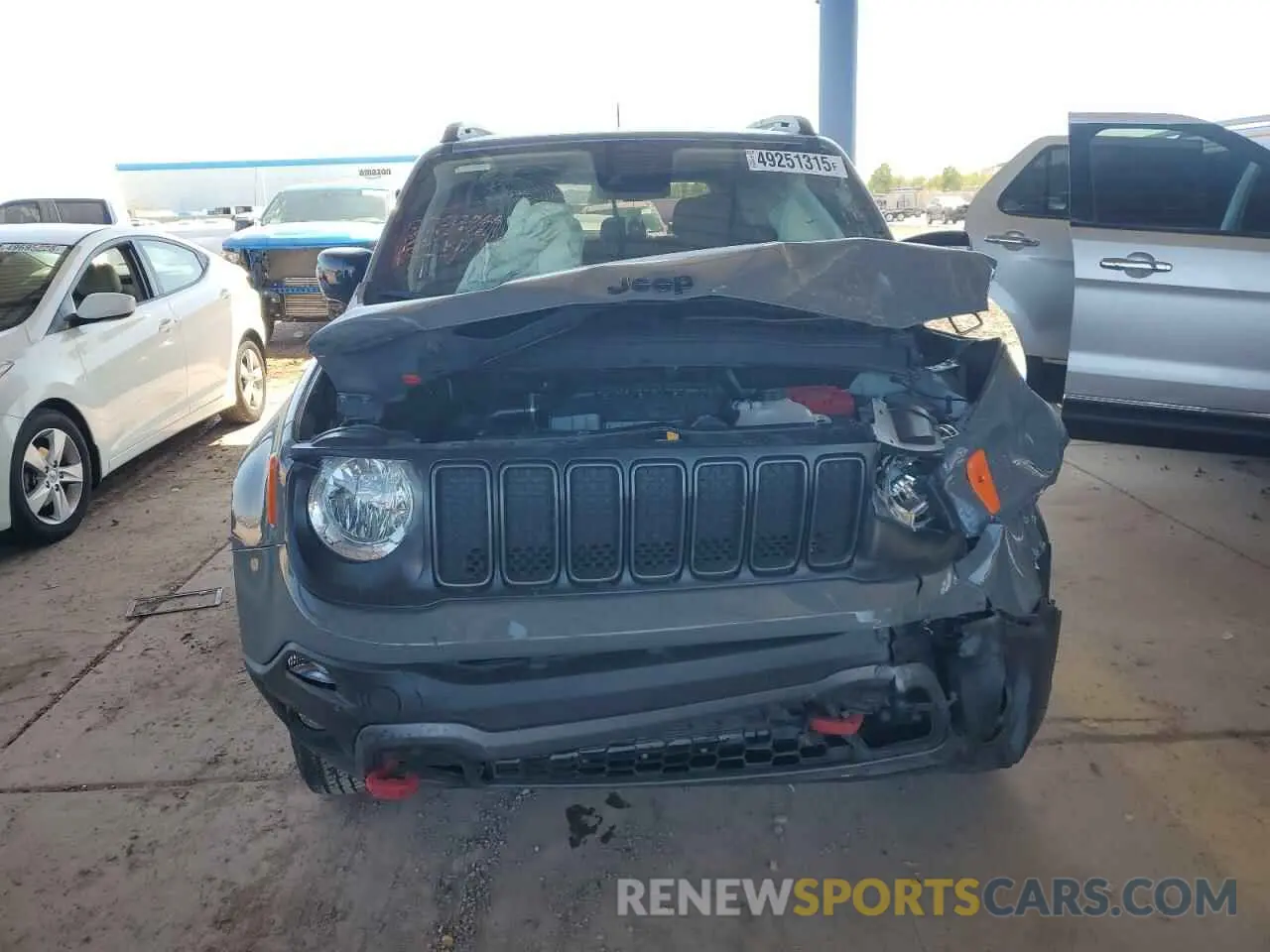 5 Photograph of a damaged car ZACNJDC10PPP37182 JEEP RENEGADE 2023