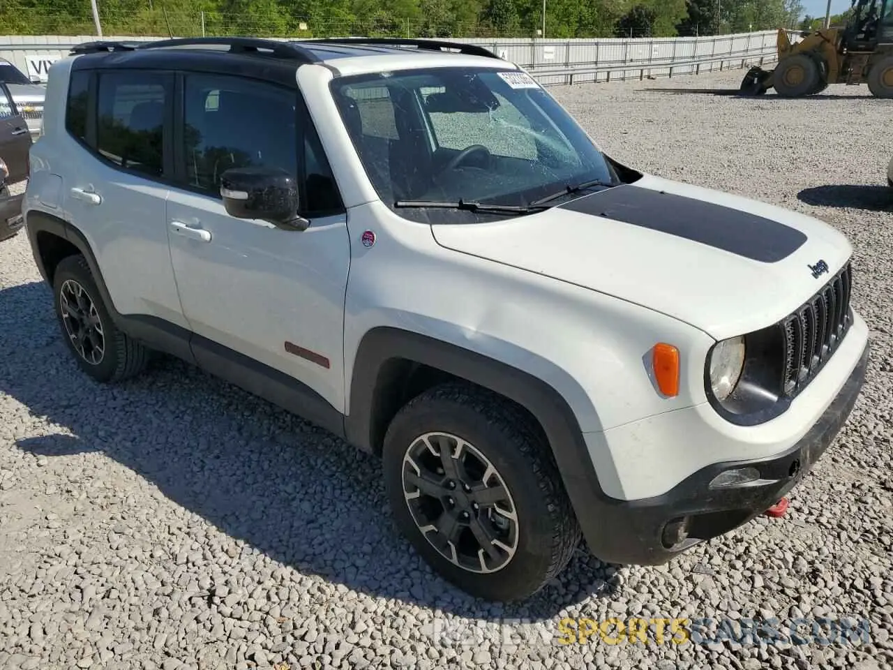 4 Photograph of a damaged car ZACNJDC11PPP11965 JEEP RENEGADE 2023