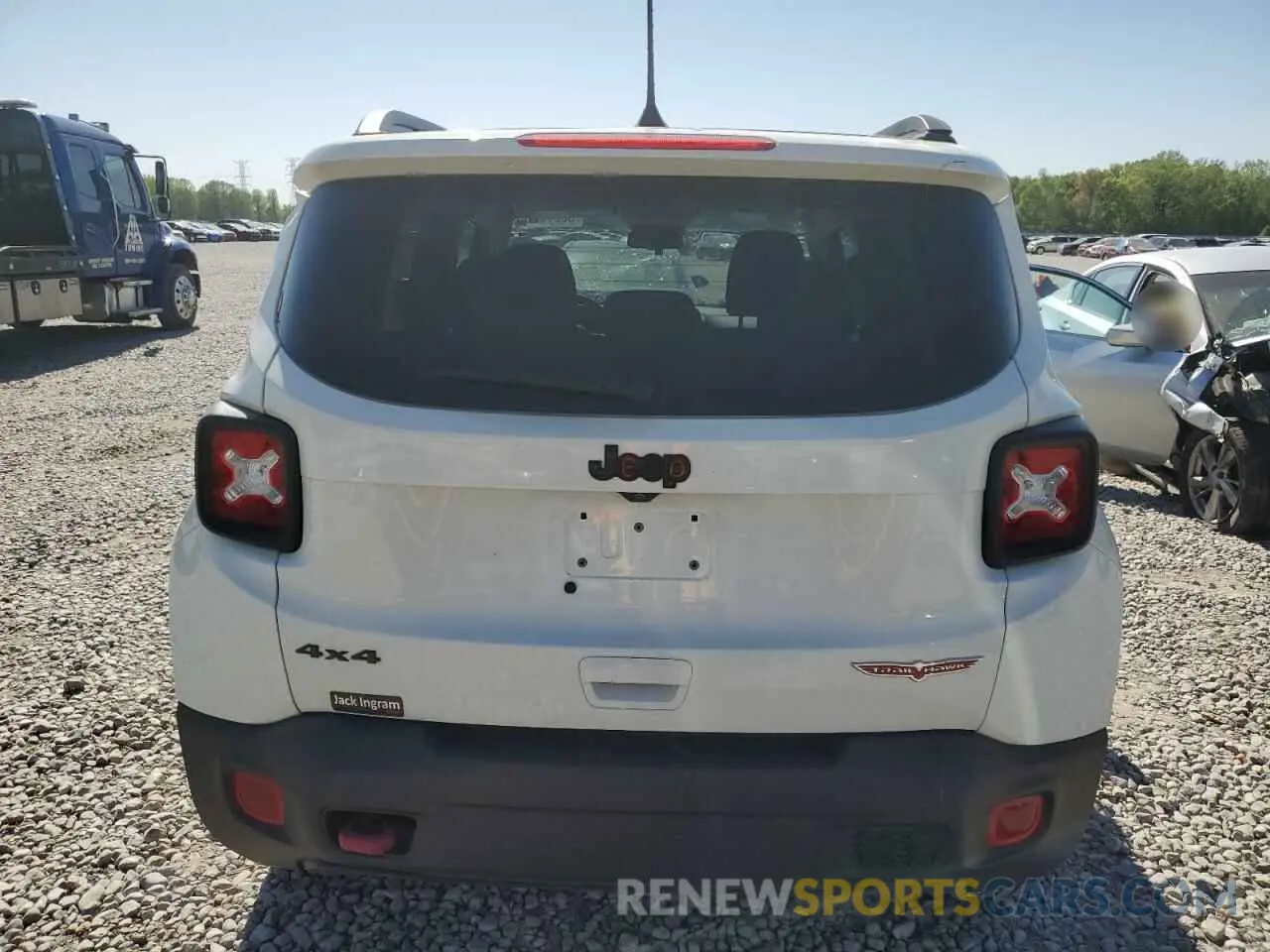 6 Photograph of a damaged car ZACNJDC11PPP11965 JEEP RENEGADE 2023