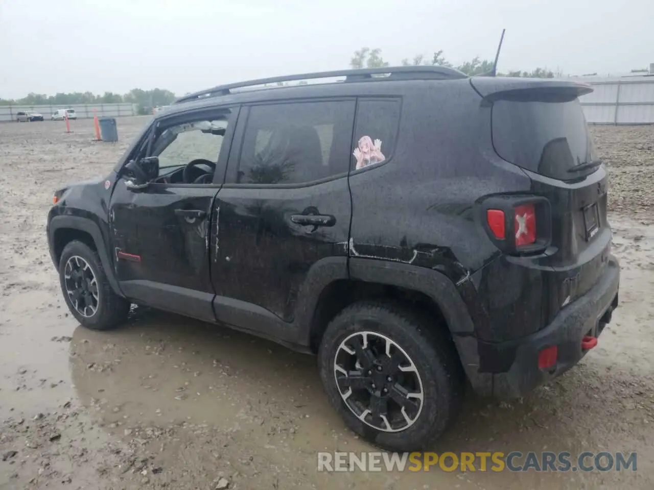 2 Photograph of a damaged car ZACNJDC11PPP59062 JEEP RENEGADE 2023
