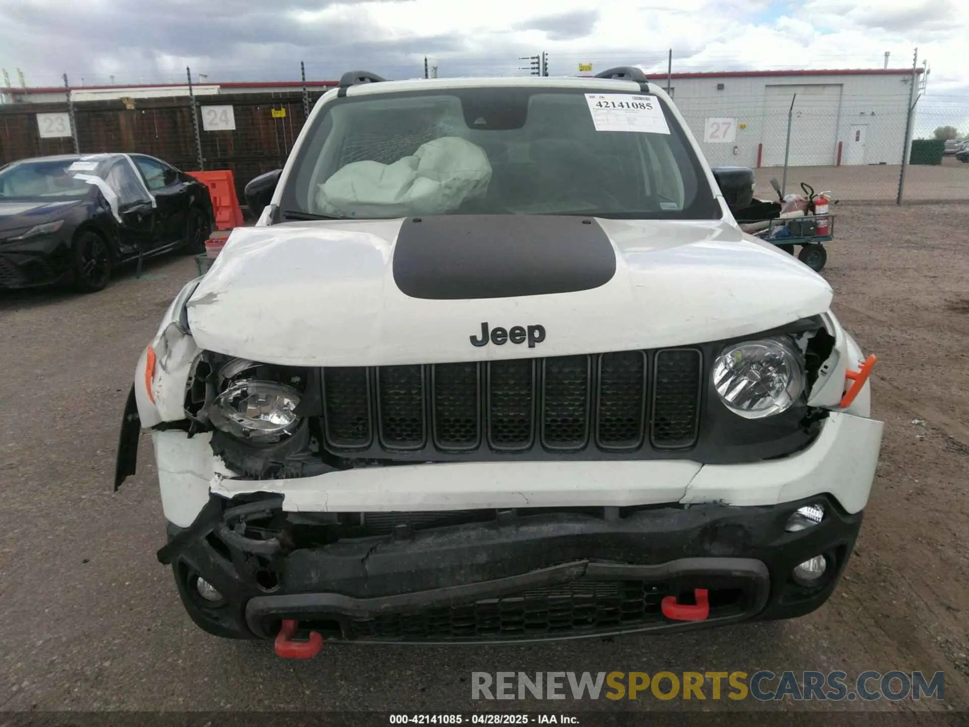 12 Photograph of a damaged car ZACNJDC15PPP67715 JEEP RENEGADE 2023