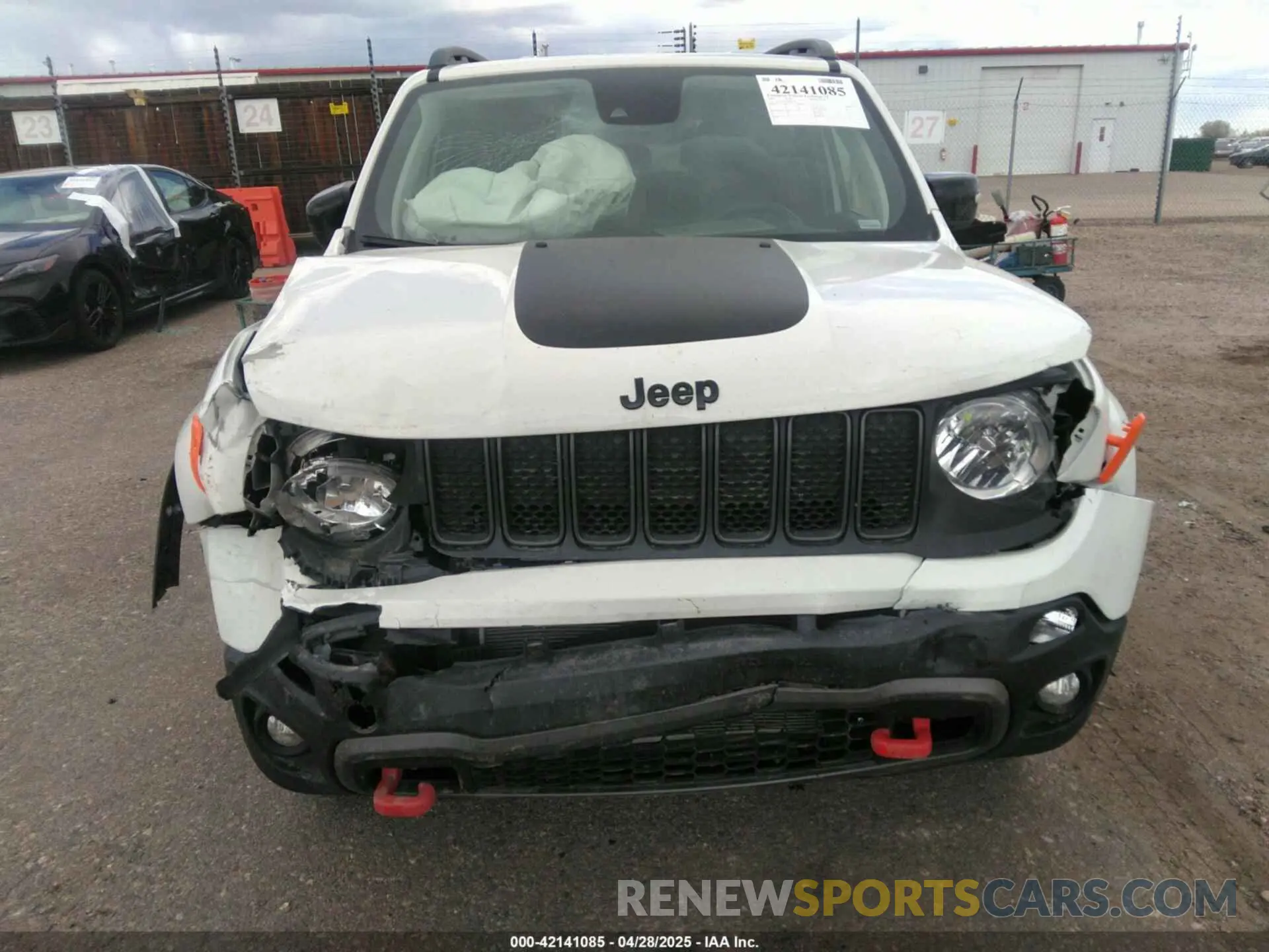 6 Photograph of a damaged car ZACNJDC15PPP67715 JEEP RENEGADE 2023