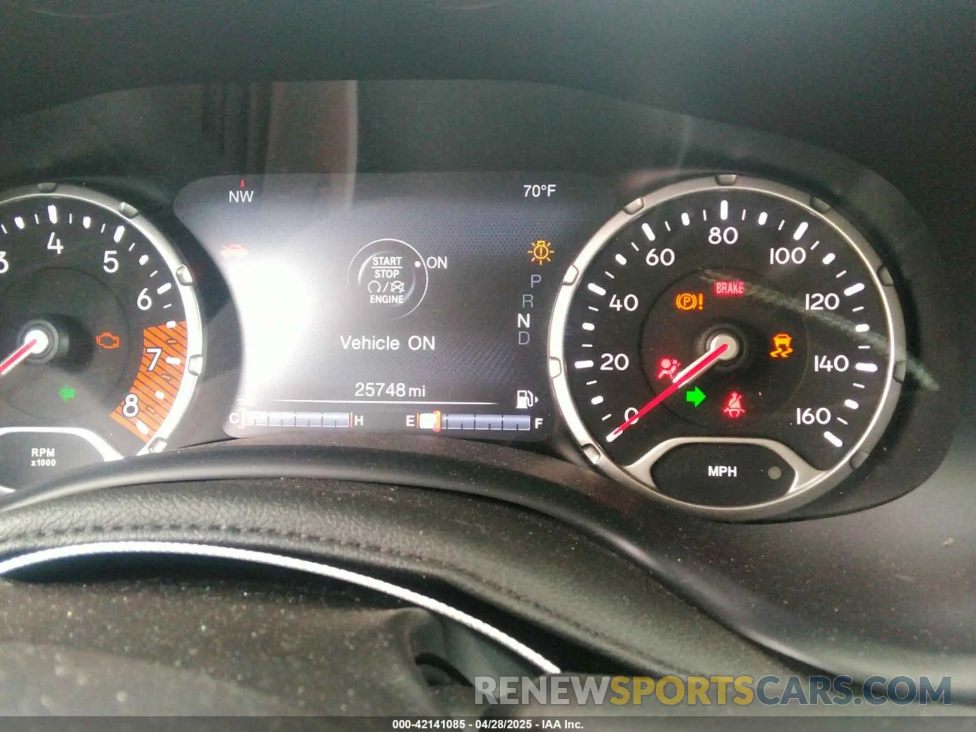 7 Photograph of a damaged car ZACNJDC15PPP67715 JEEP RENEGADE 2023