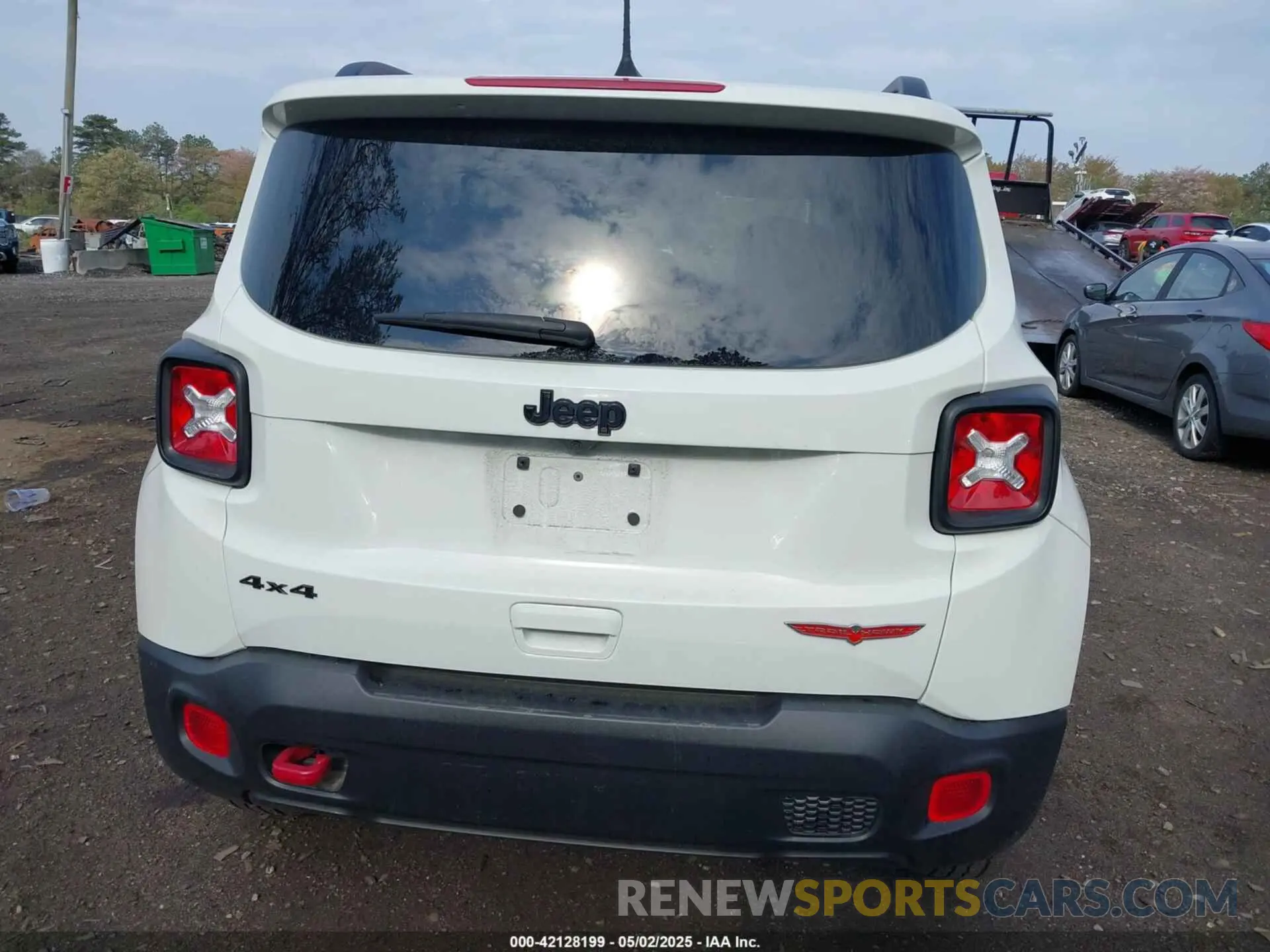 16 Photograph of a damaged car ZACNJDC16PPP73152 JEEP RENEGADE 2023