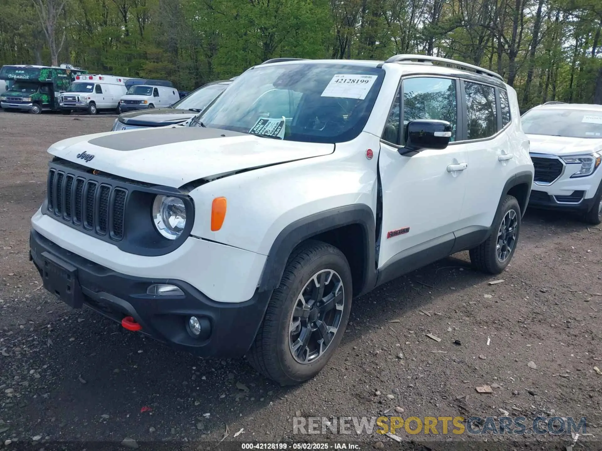 2 Photograph of a damaged car ZACNJDC16PPP73152 JEEP RENEGADE 2023