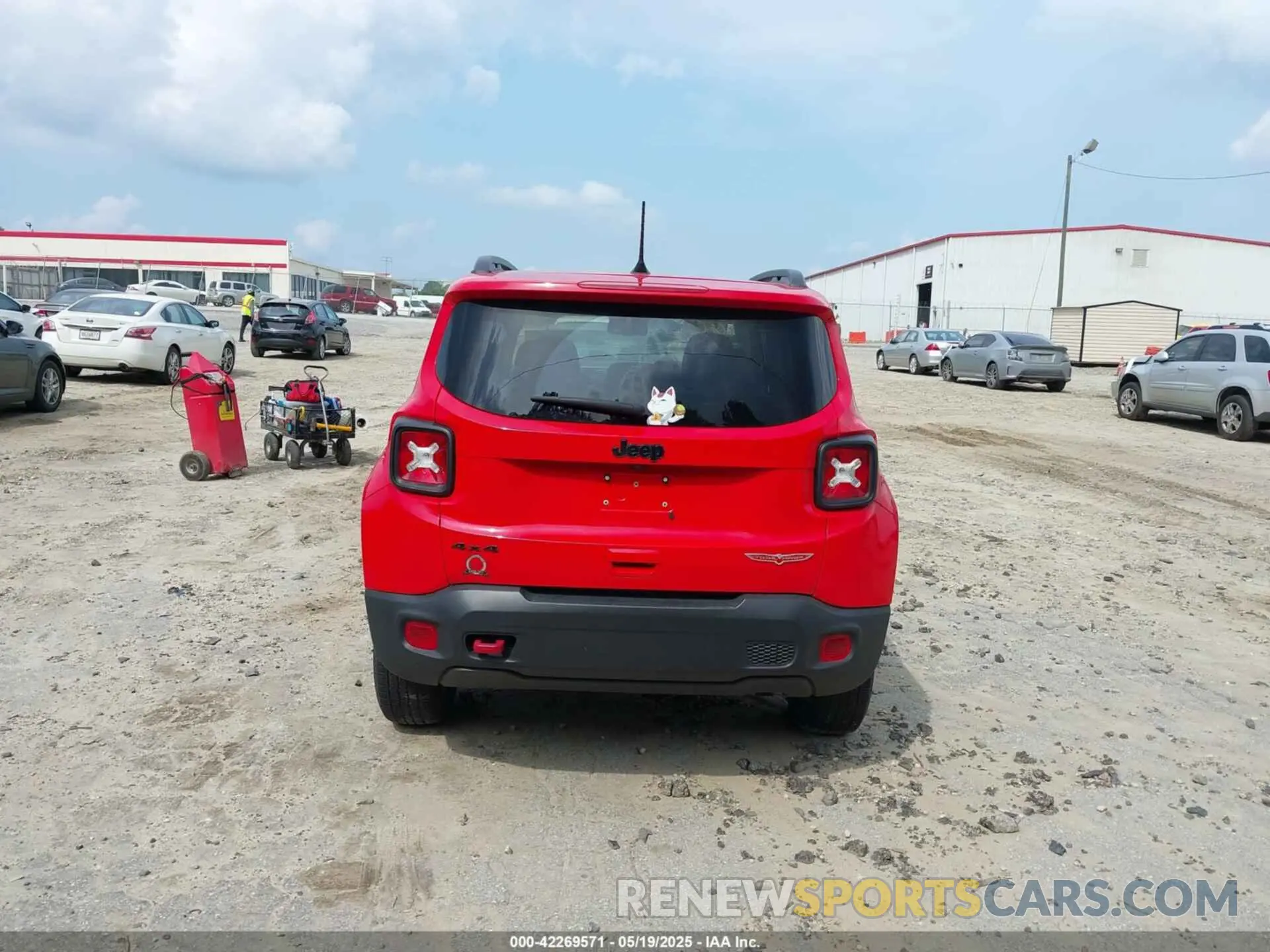 16 Photograph of a damaged car ZACNJDC18PPP61388 JEEP RENEGADE 2023