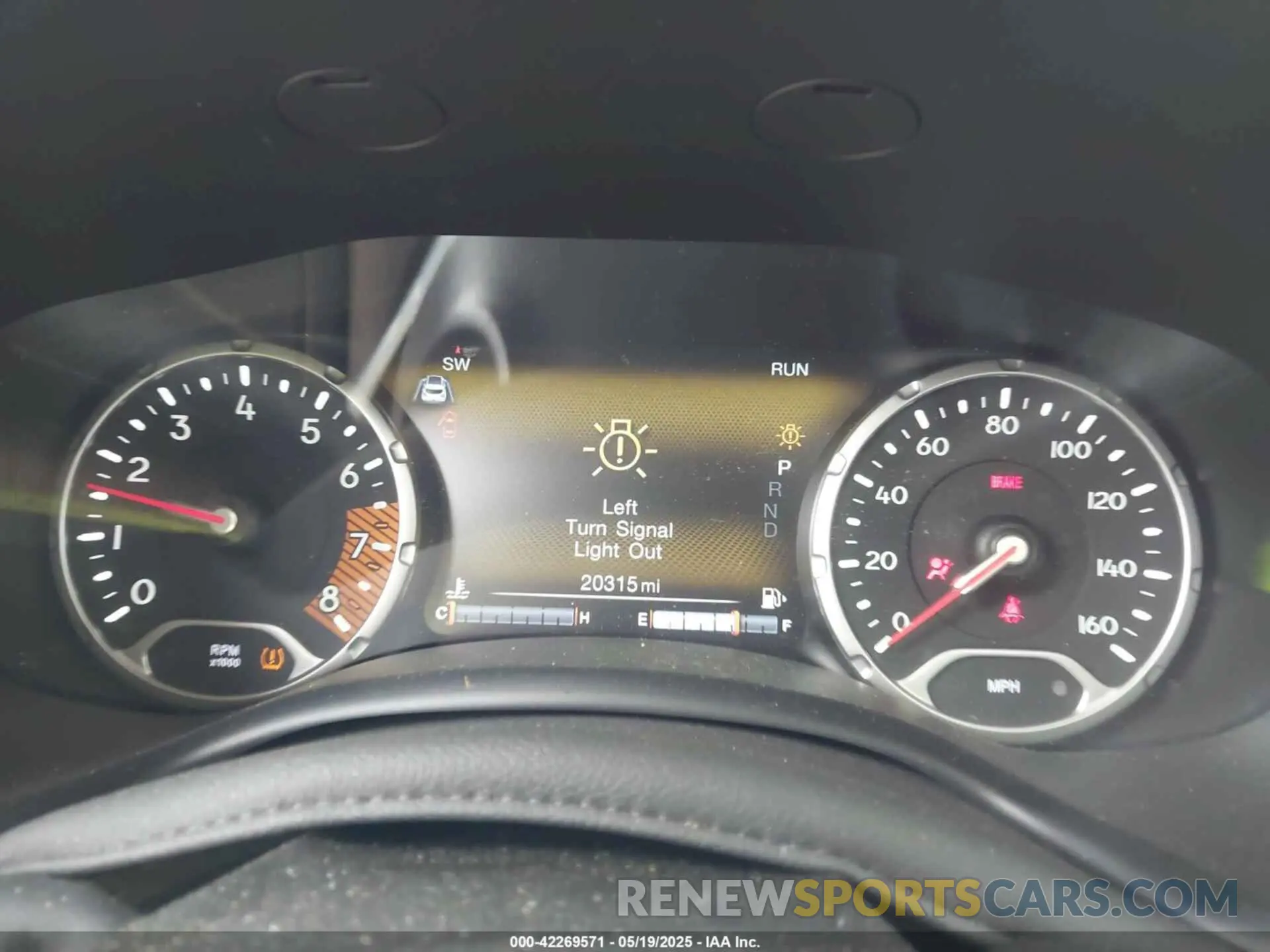 7 Photograph of a damaged car ZACNJDC18PPP61388 JEEP RENEGADE 2023