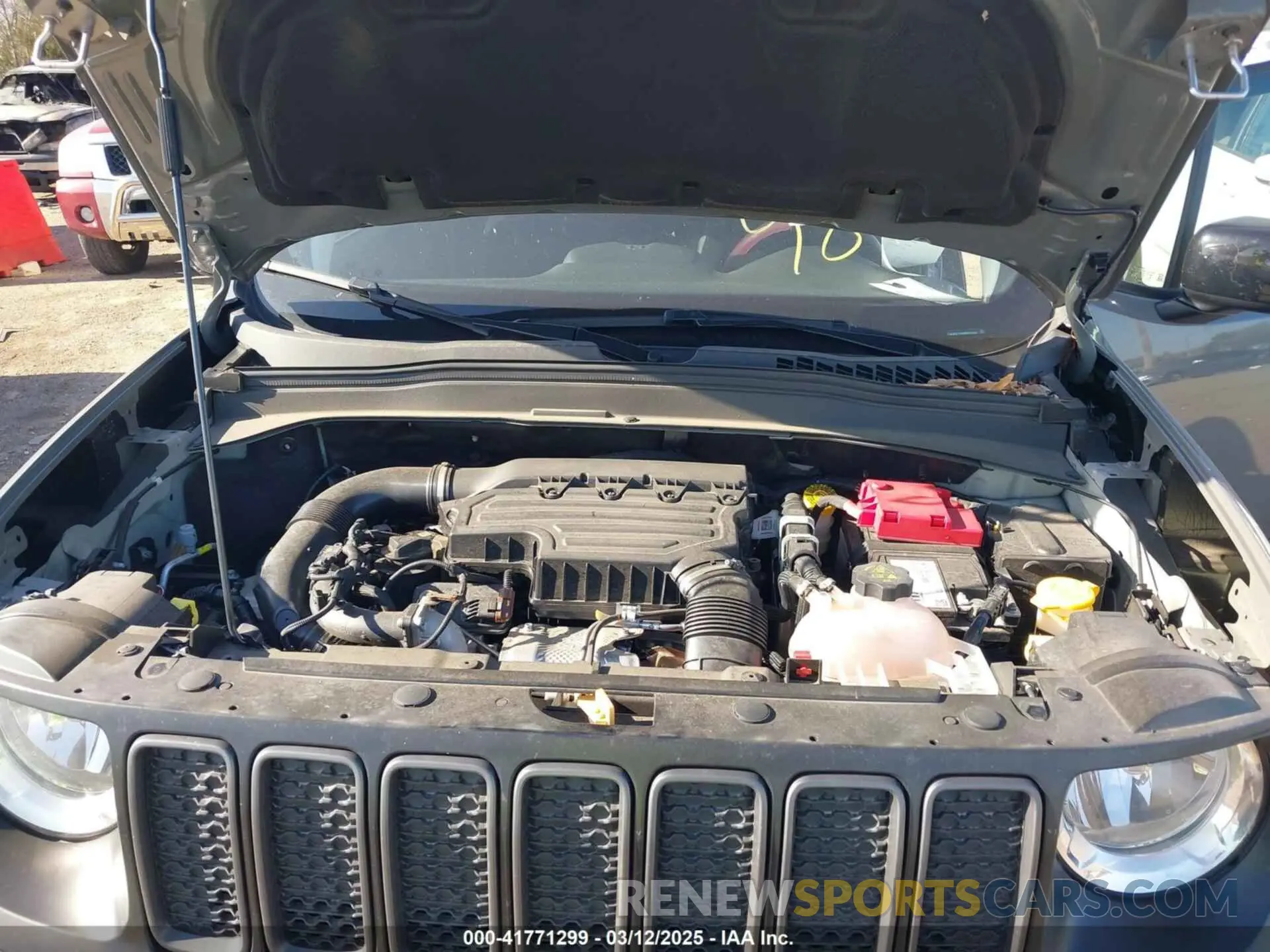 10 Photograph of a damaged car ZACNJDC19PPP27959 JEEP RENEGADE 2023