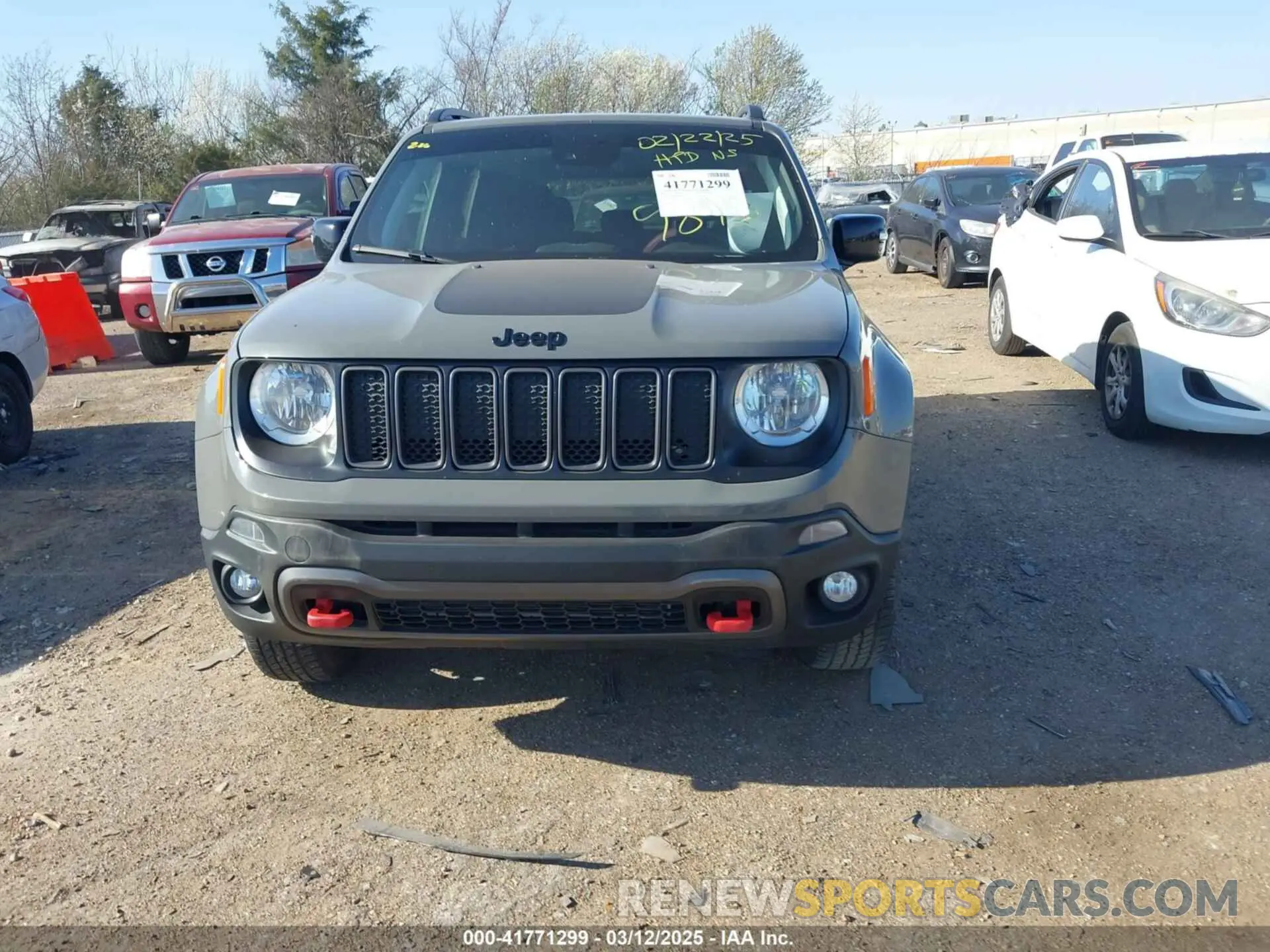 12 Photograph of a damaged car ZACNJDC19PPP27959 JEEP RENEGADE 2023