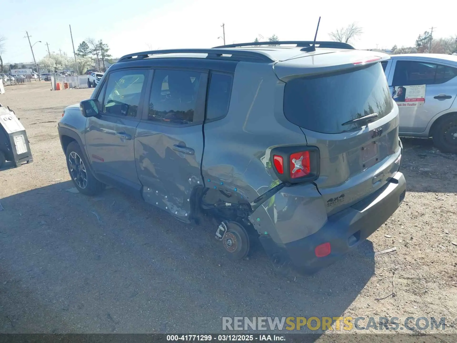 3 Photograph of a damaged car ZACNJDC19PPP27959 JEEP RENEGADE 2023