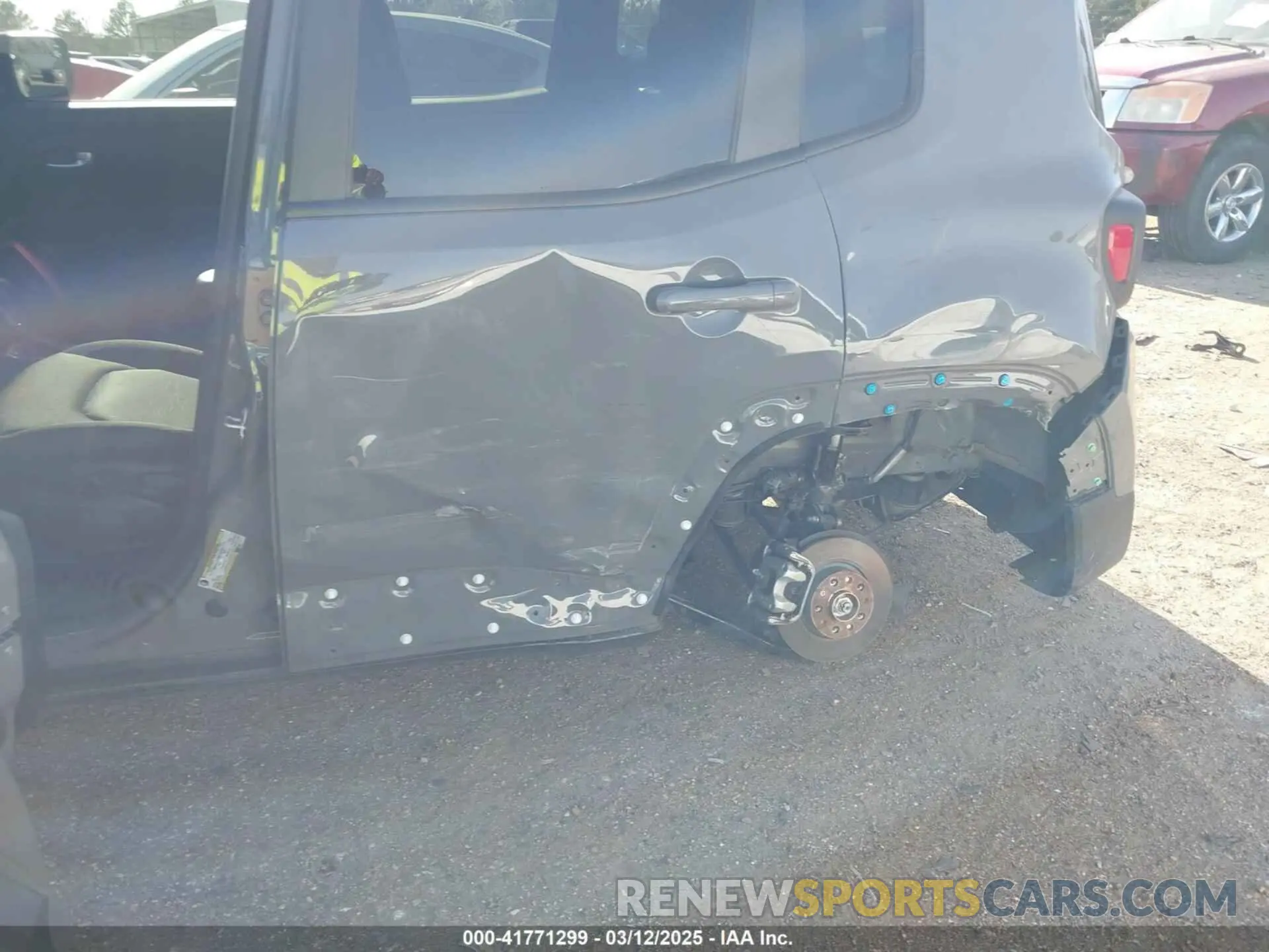 6 Photograph of a damaged car ZACNJDC19PPP27959 JEEP RENEGADE 2023