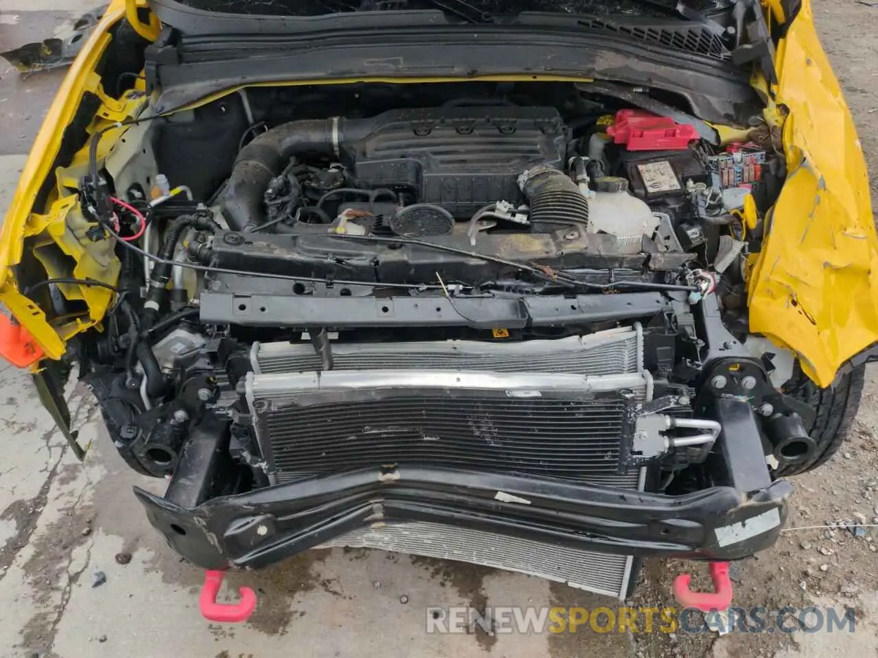 11 Photograph of a damaged car ZACNJDC1XPPP60047 JEEP RENEGADE 2023