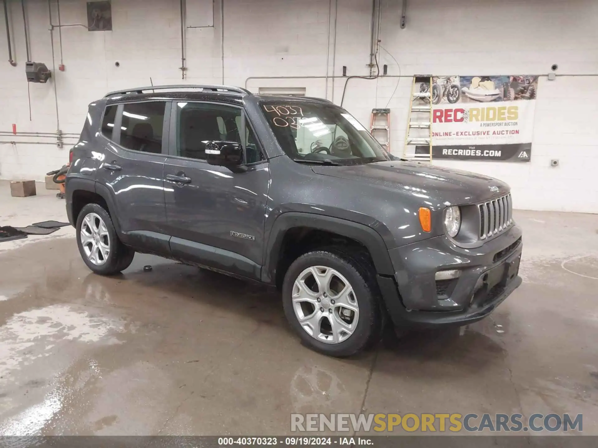 1 Photograph of a damaged car ZACNJDD10PPP14158 JEEP RENEGADE 2023