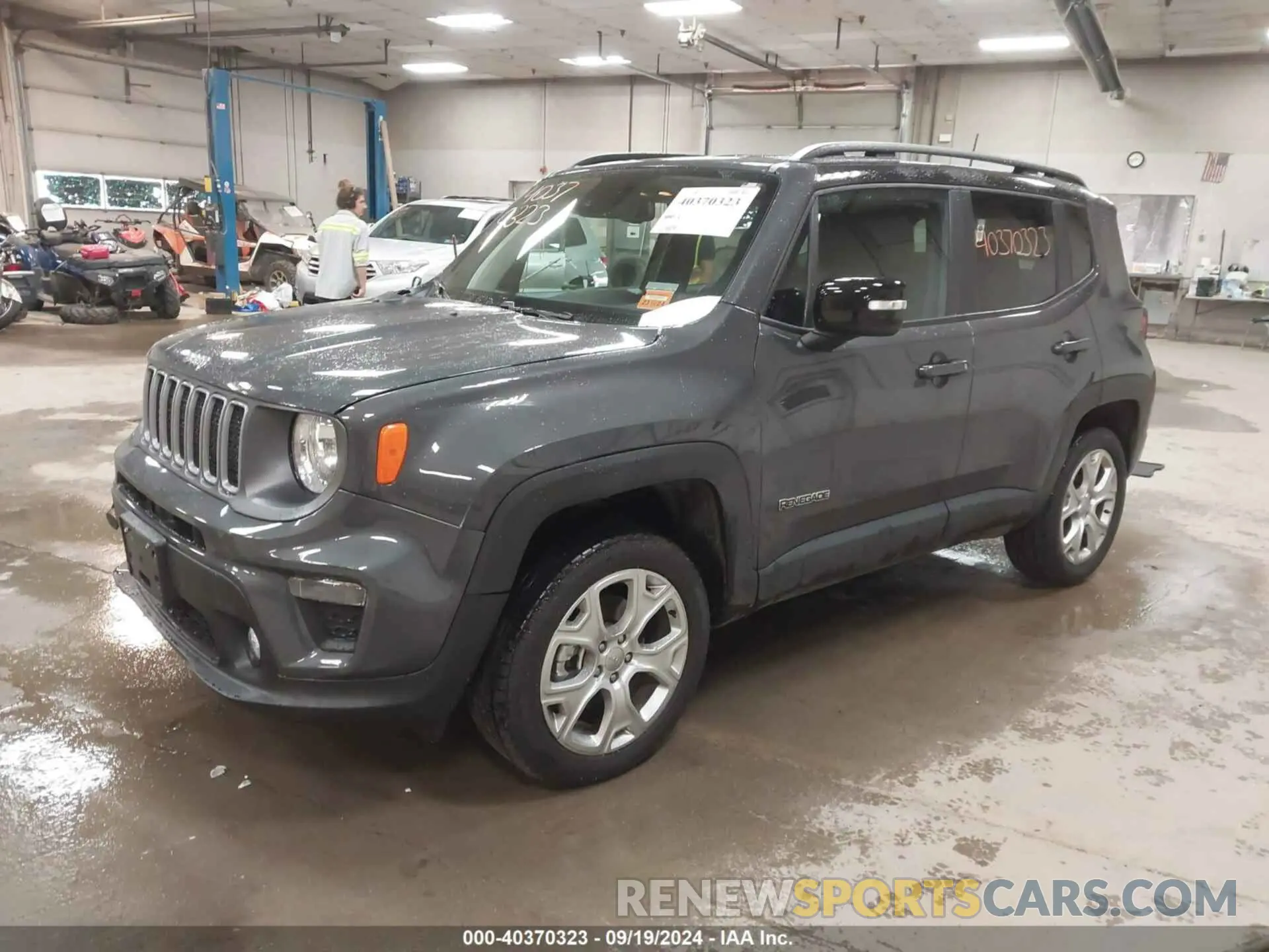 2 Photograph of a damaged car ZACNJDD10PPP14158 JEEP RENEGADE 2023