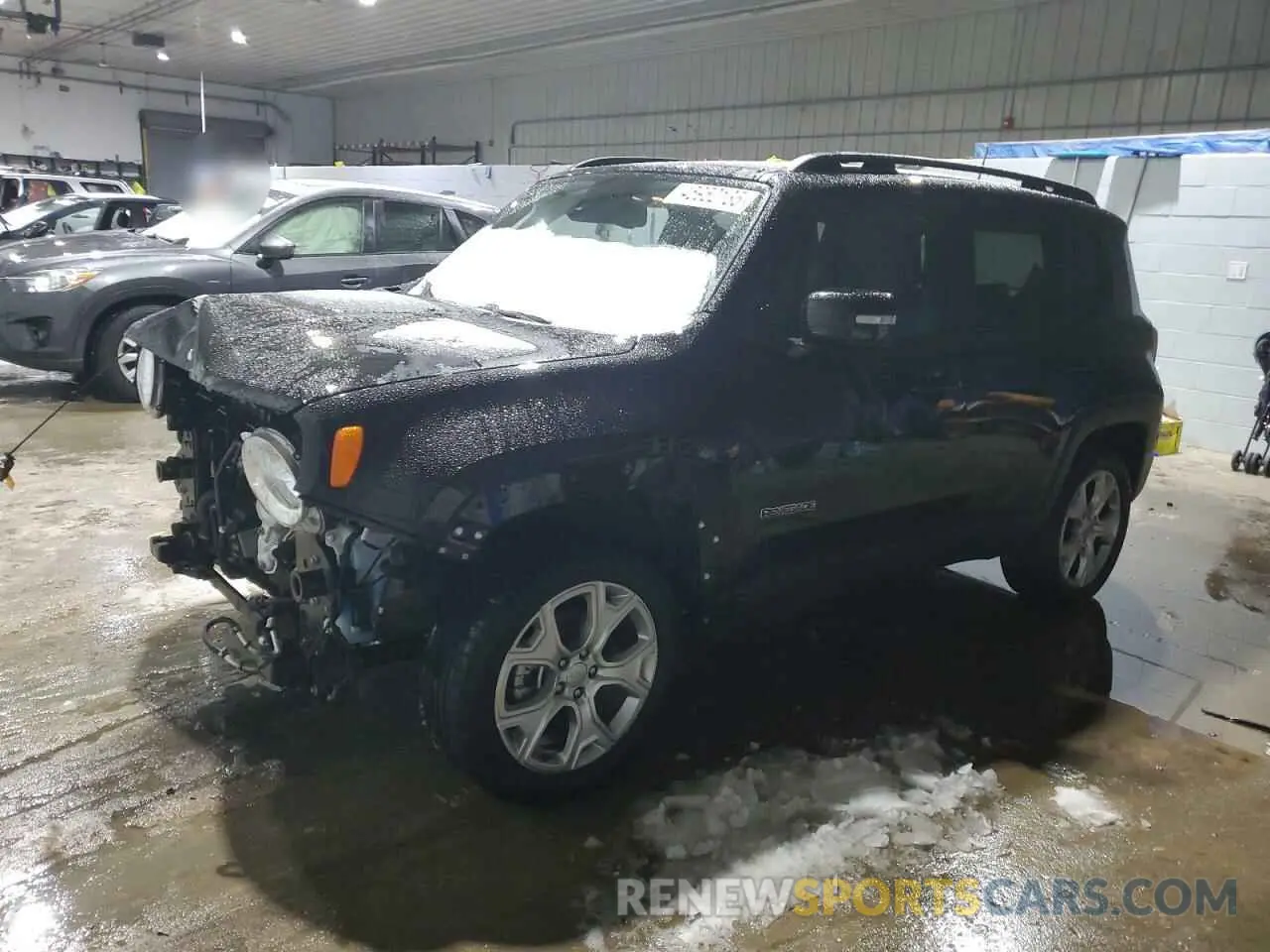1 Photograph of a damaged car ZACNJDD13PPP15563 JEEP RENEGADE 2023