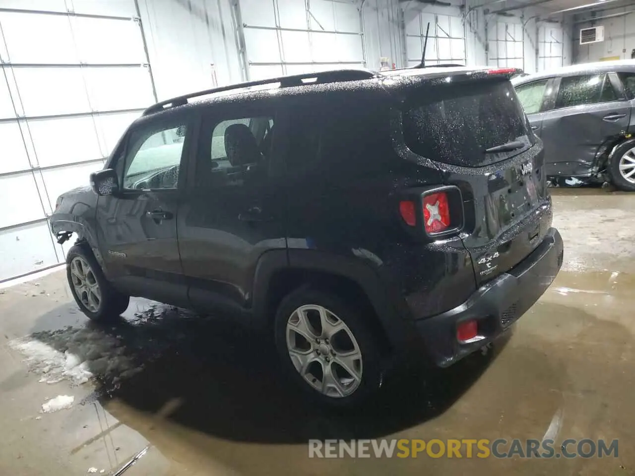 2 Photograph of a damaged car ZACNJDD13PPP15563 JEEP RENEGADE 2023