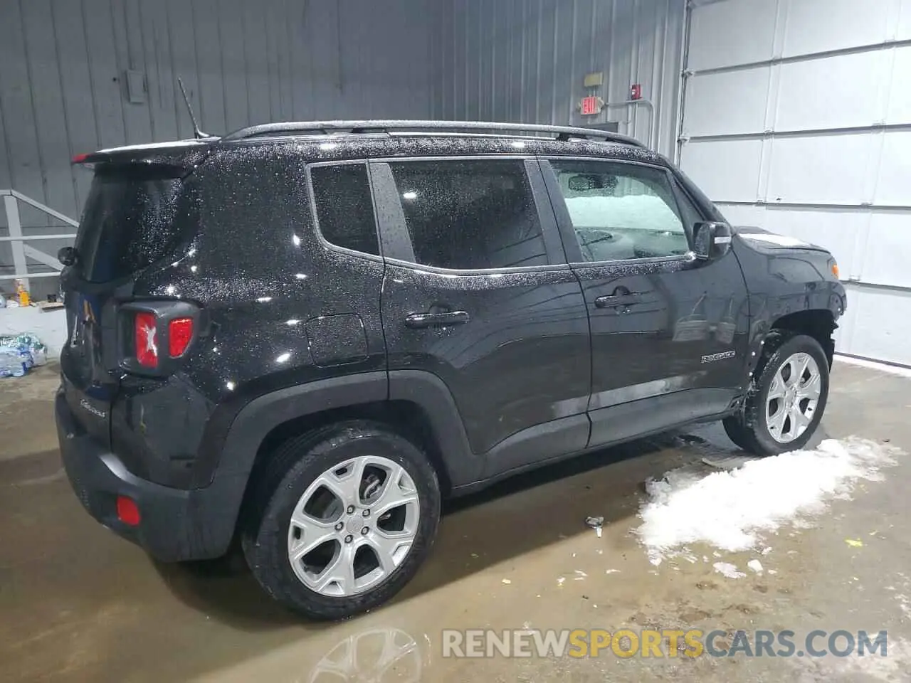 3 Photograph of a damaged car ZACNJDD13PPP15563 JEEP RENEGADE 2023