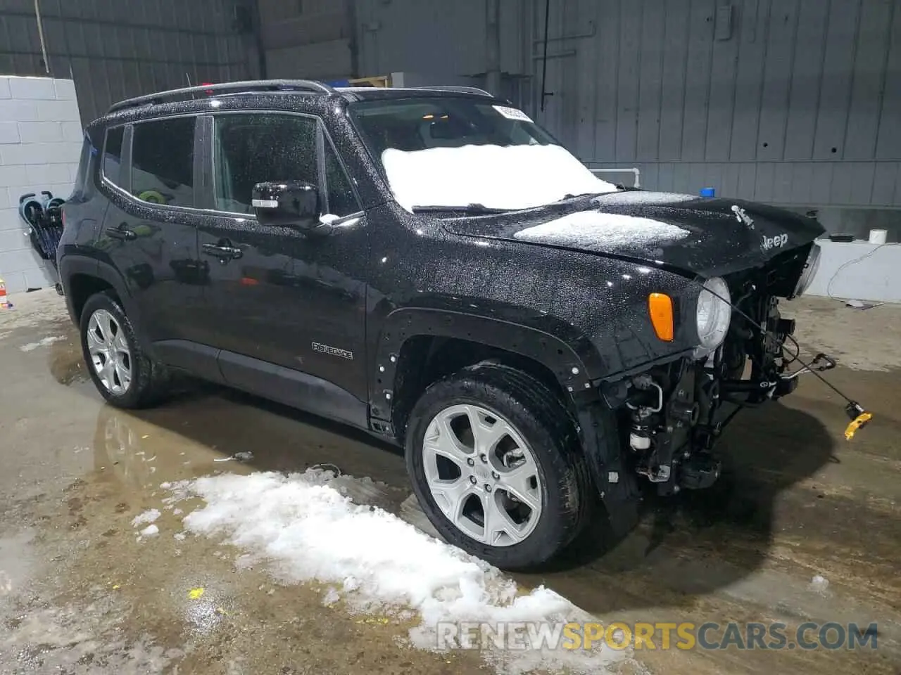 4 Photograph of a damaged car ZACNJDD13PPP15563 JEEP RENEGADE 2023
