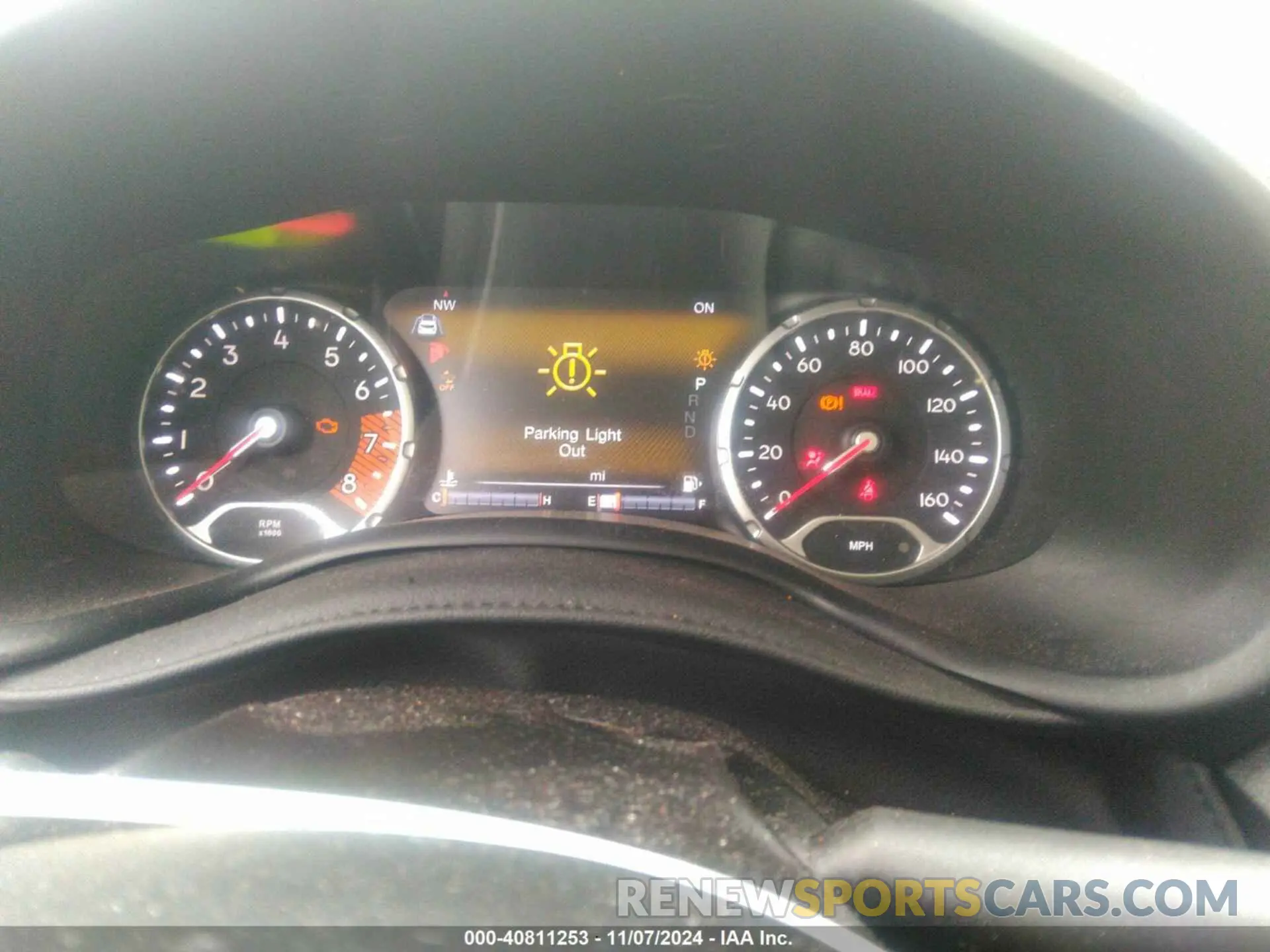 7 Photograph of a damaged car ZACNJDD16PPP15766 JEEP RENEGADE 2023